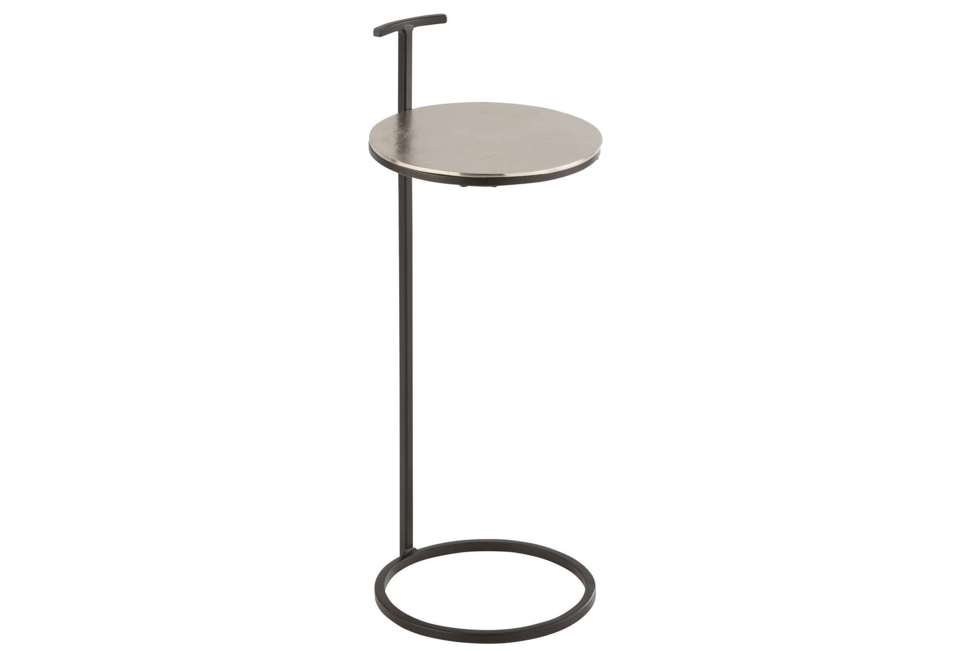 Bijzettafel Toine zwart / zilver