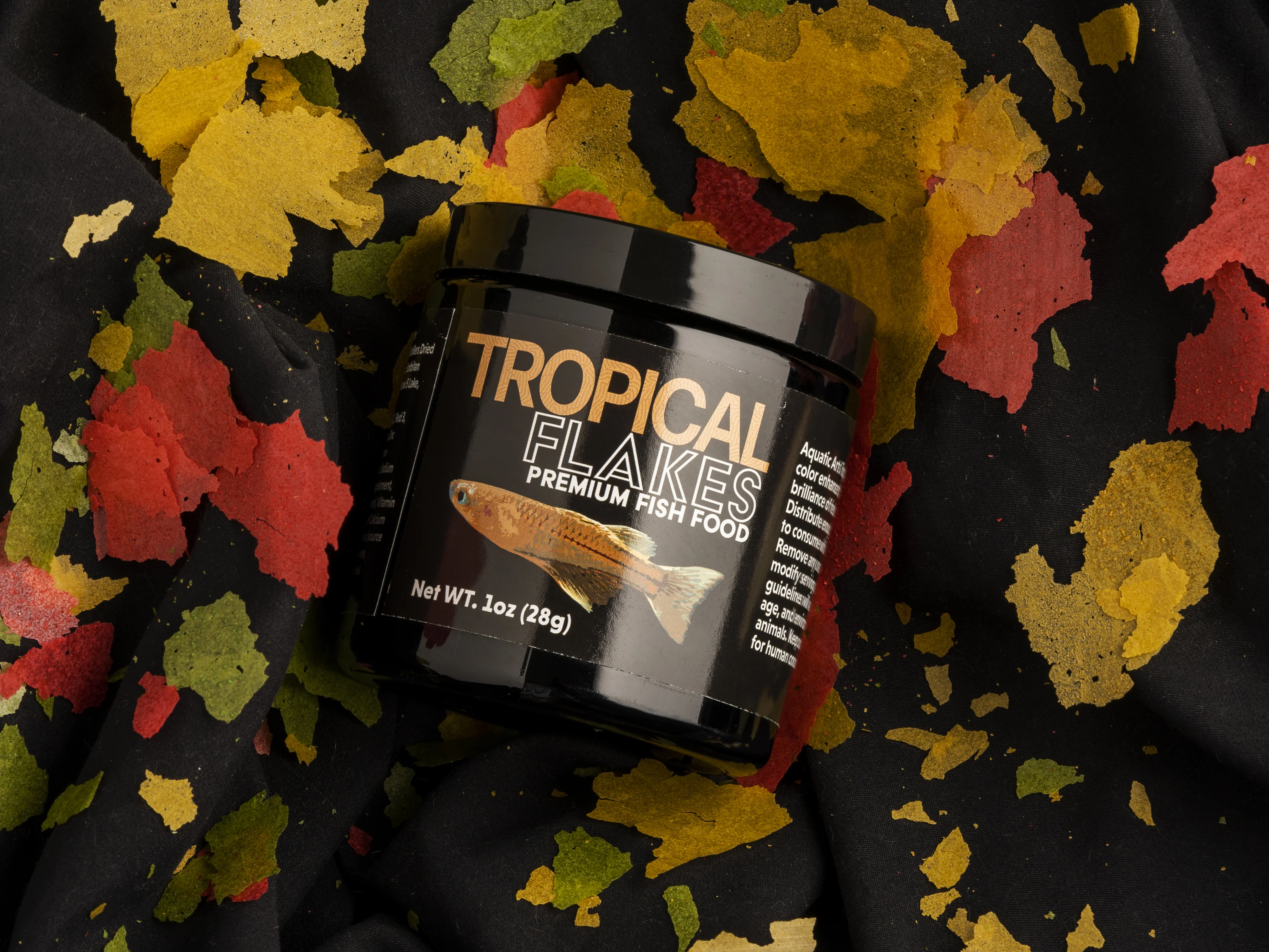 Aquatic Arts Tropical Flakes Premium Fish Food (1-2oz.)