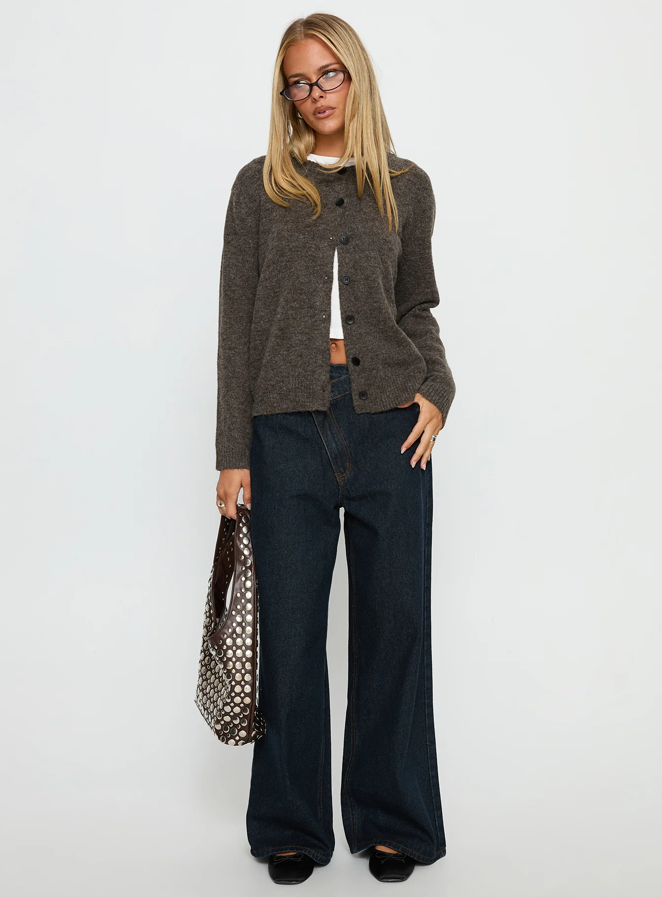 Better Than Fiction Cardigan Mocha