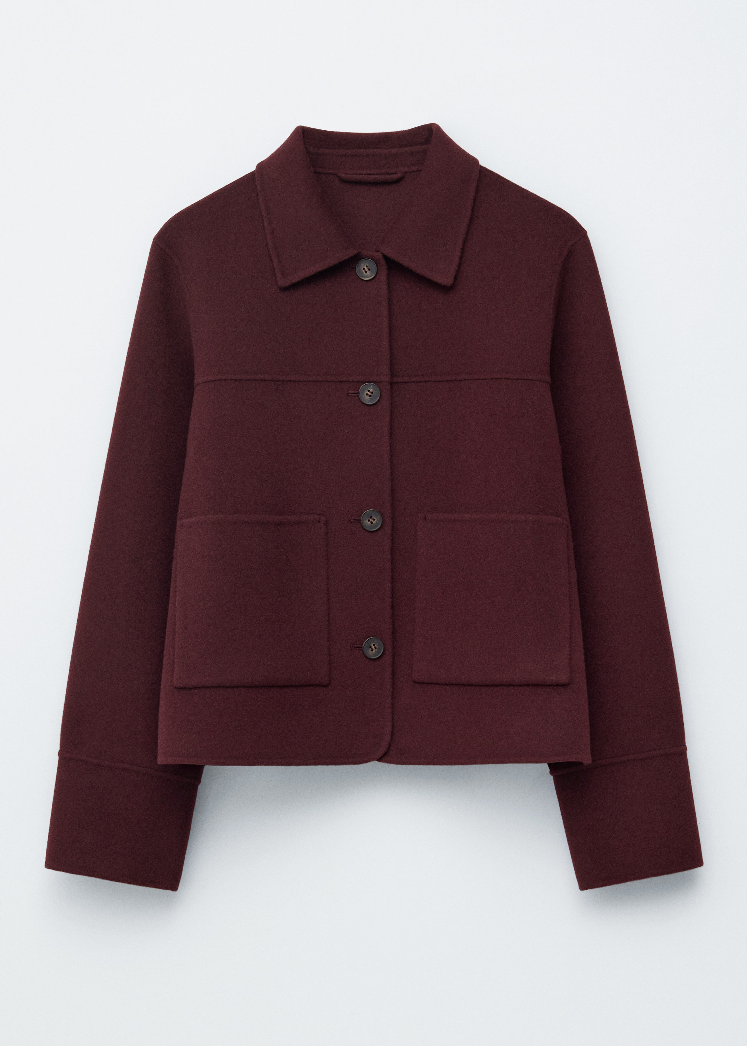 & Other Stories COLLARED WOOL JACKET