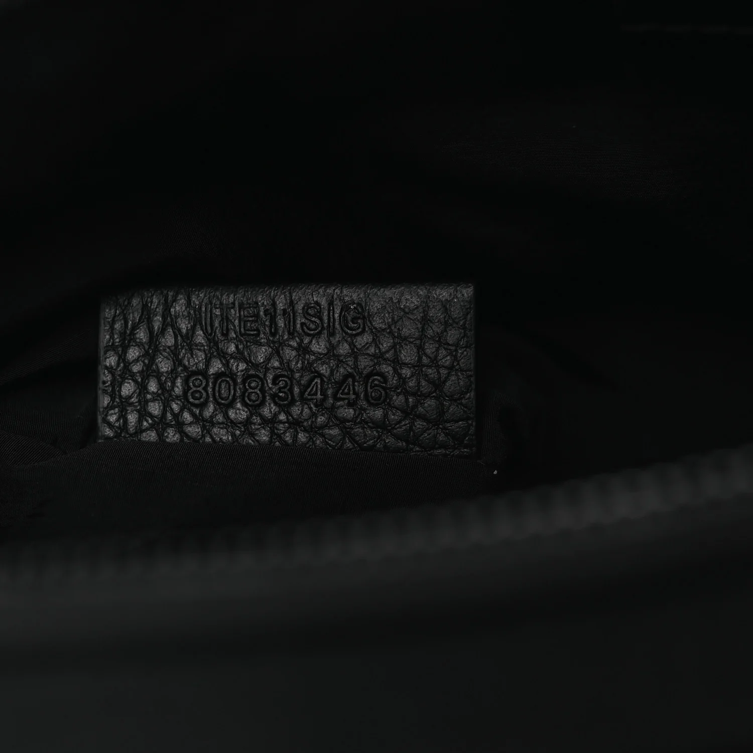 Nylon Jacquard Check Belt Bag Black - Top Club