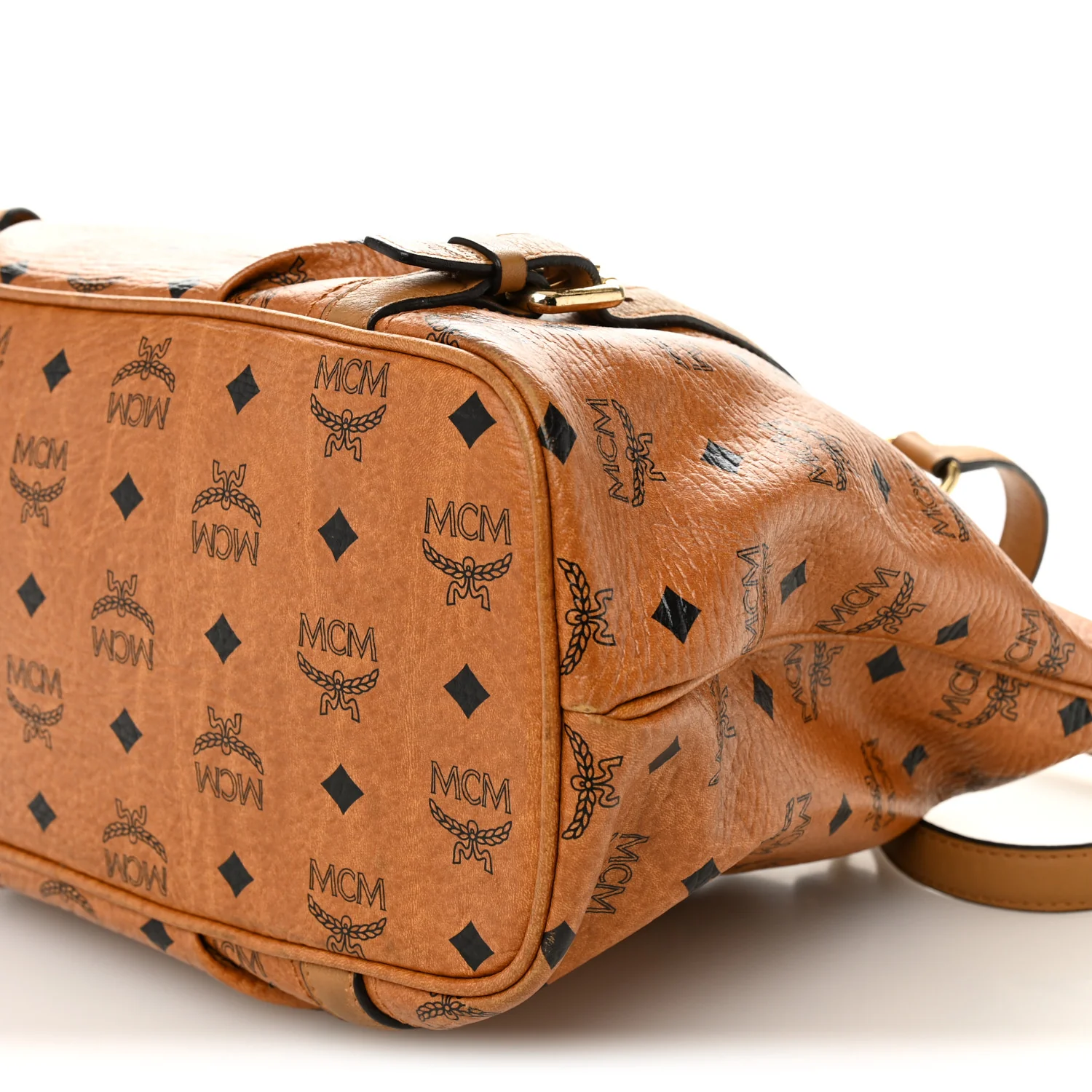 Visetos Medium Essentials Shopper Tote Cognac - Top Club