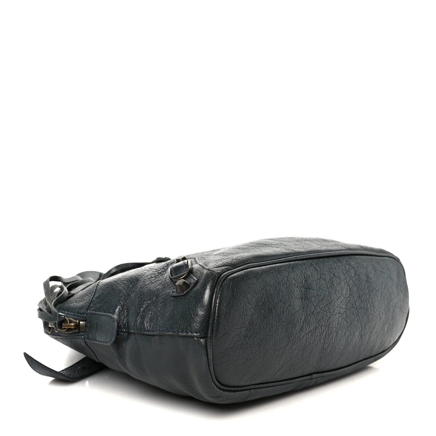 Agneau Classic Hardware Bowling Bag Anthracite - Top Club