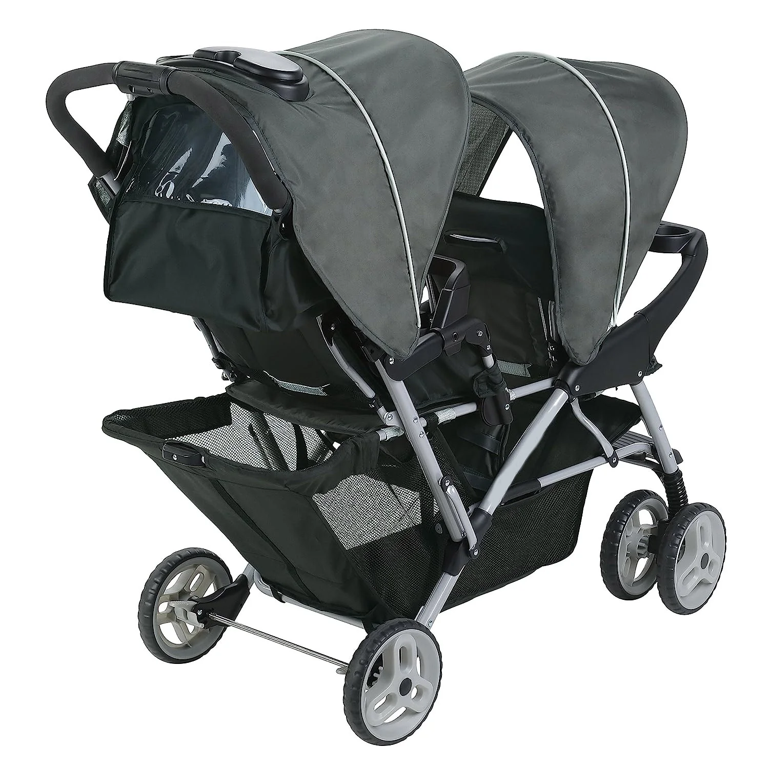 Double Stroller | Light double stroller with tandem seats, Glacier