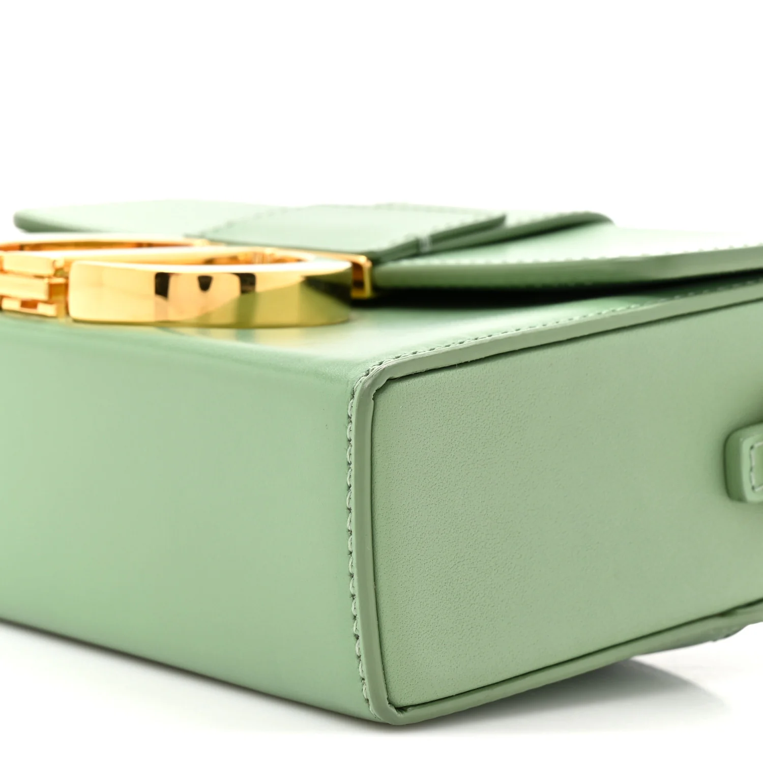 Box Calfskin 30 Montaigne Box Bag Mint Green - Top Club