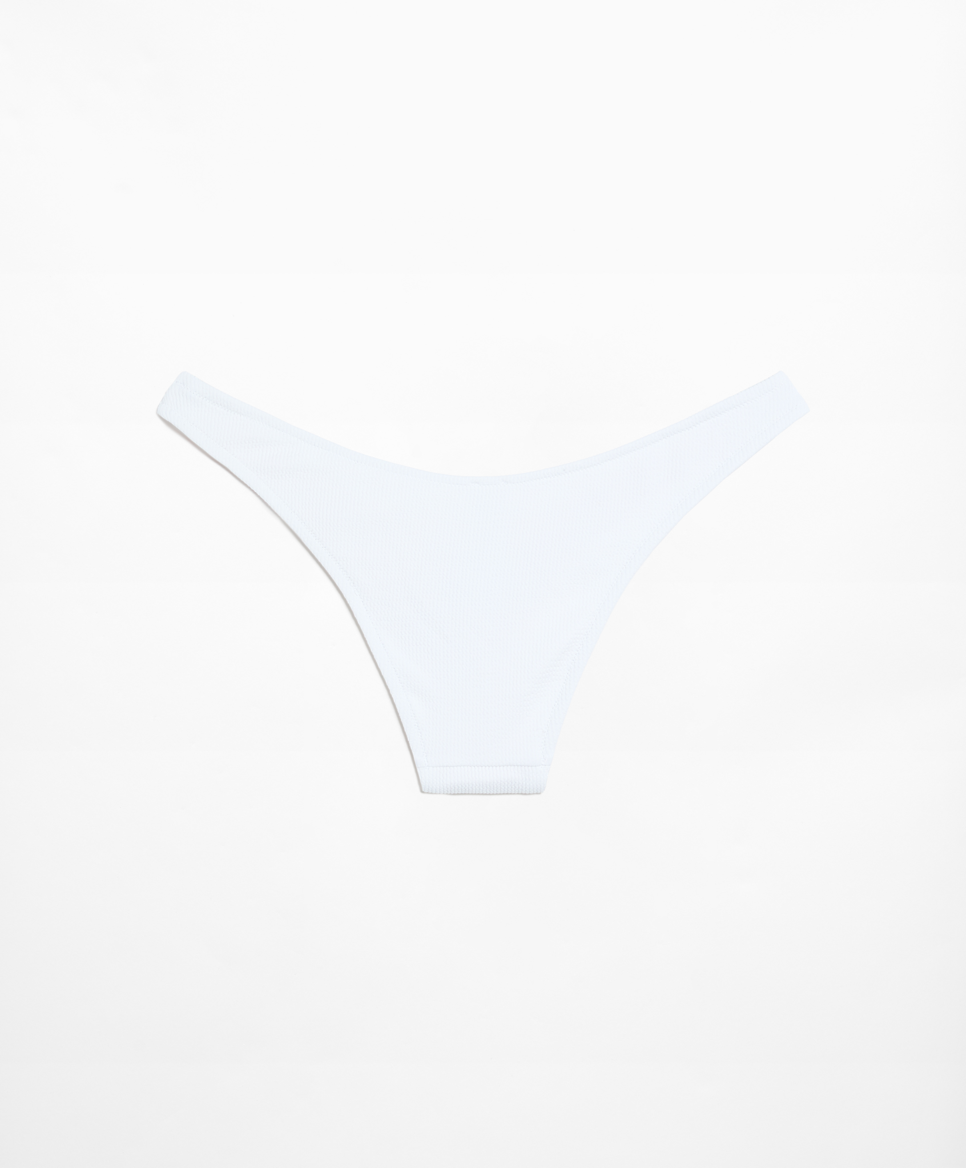 OYSHO Medium-coverage U-cut rib bikini briefs