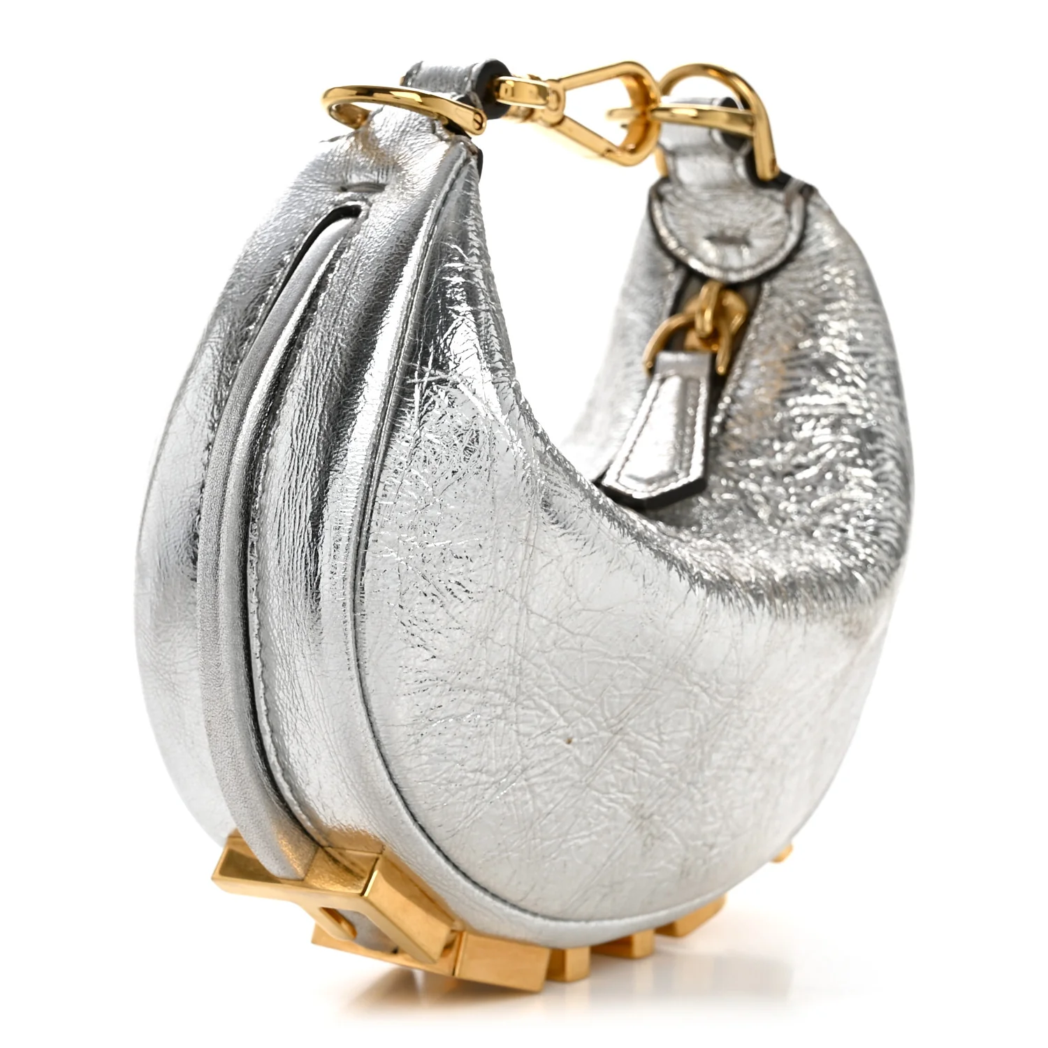 Rock Millenium Nano Fendigraphy Hobo Charm Argento - Top Club