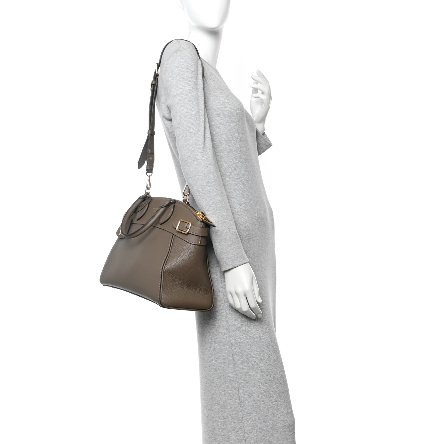 Taurillon Calfskin Vendome MM Earth