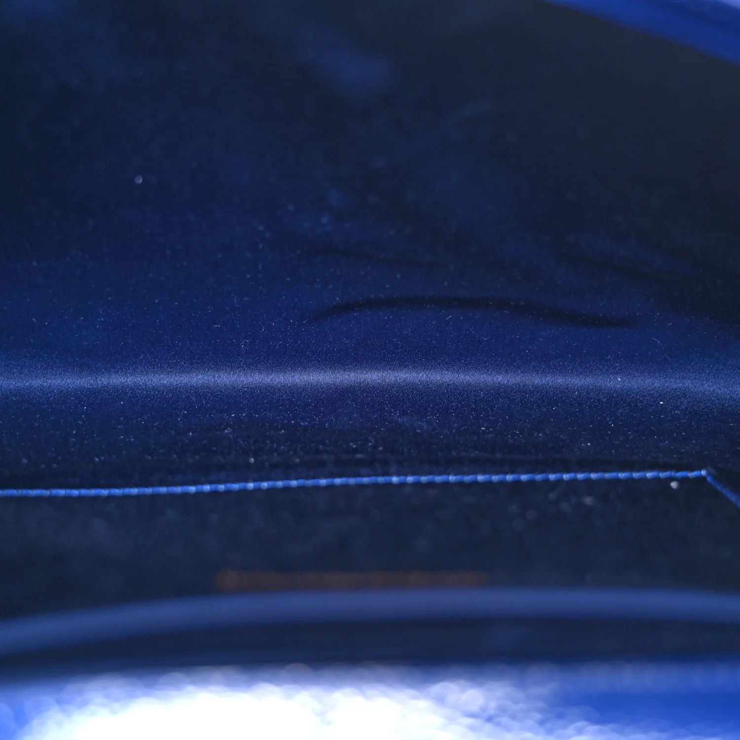 Textured Patent Monogram Large Belle De Jour Clutch Royal Blue - Top Club