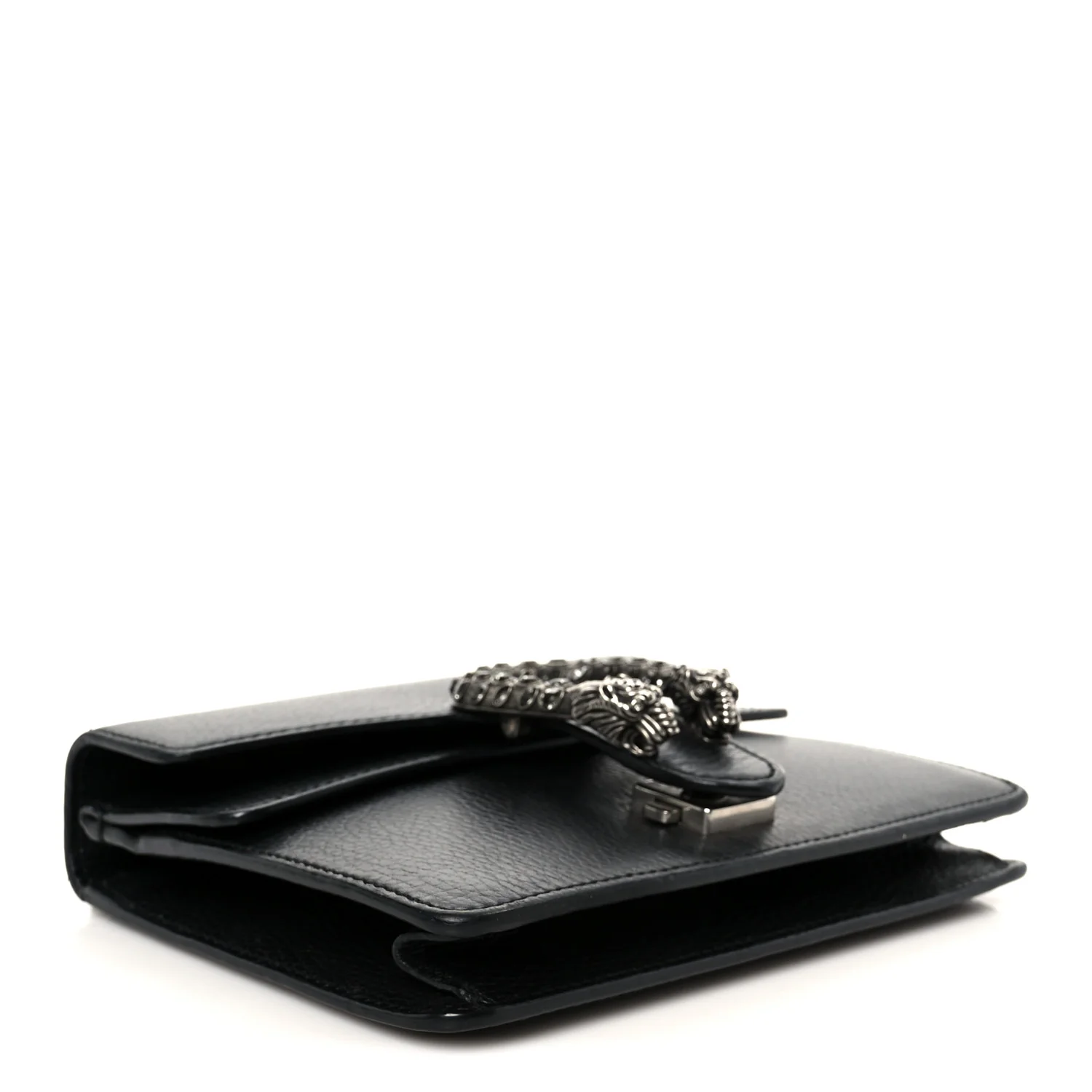Calfskin Mini Dionysus Shoulder Bag Black - Top Club