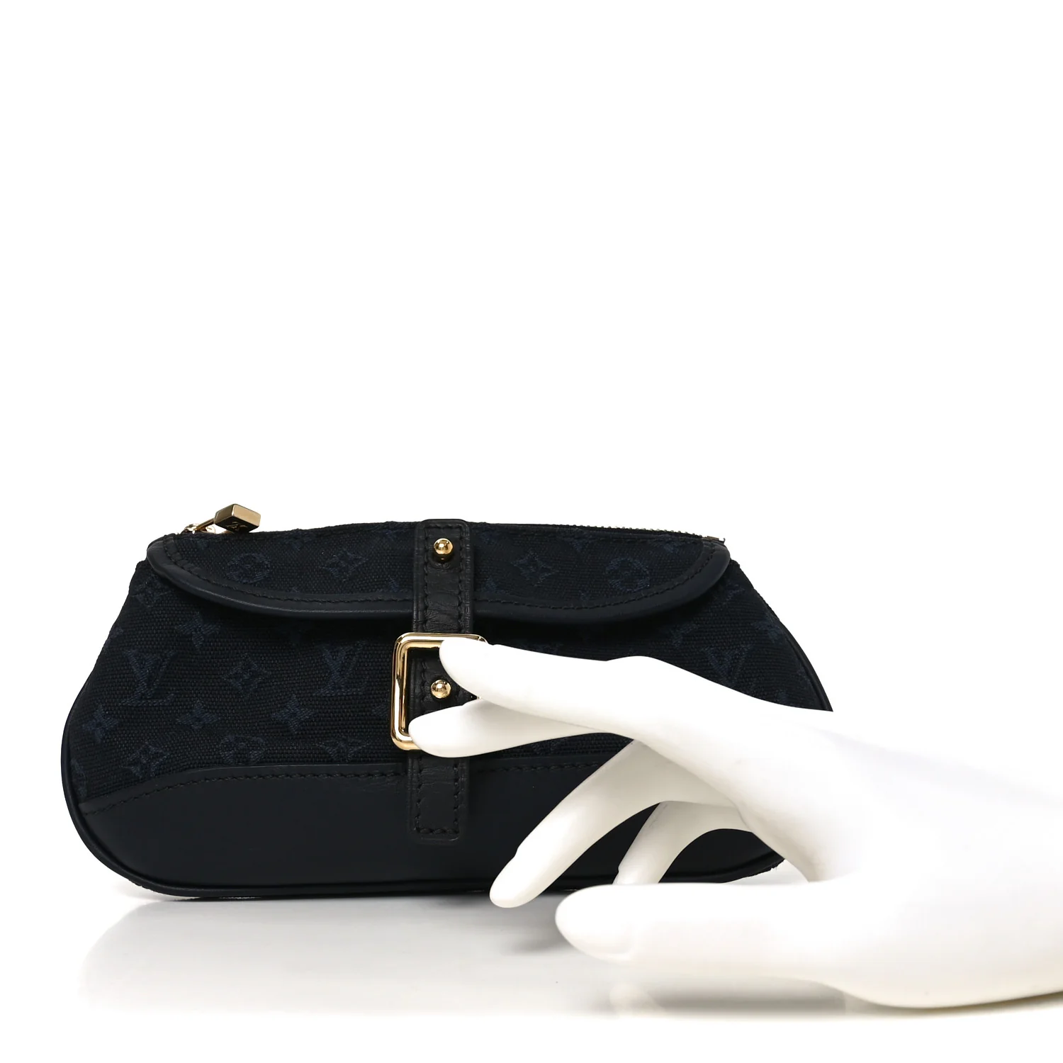 Mini Monogram Anne Sophie Pochette Clutch Bleu