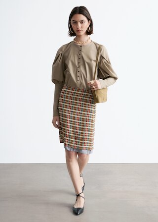 & Other Stories PUFF-SLEEVE BLOUSE