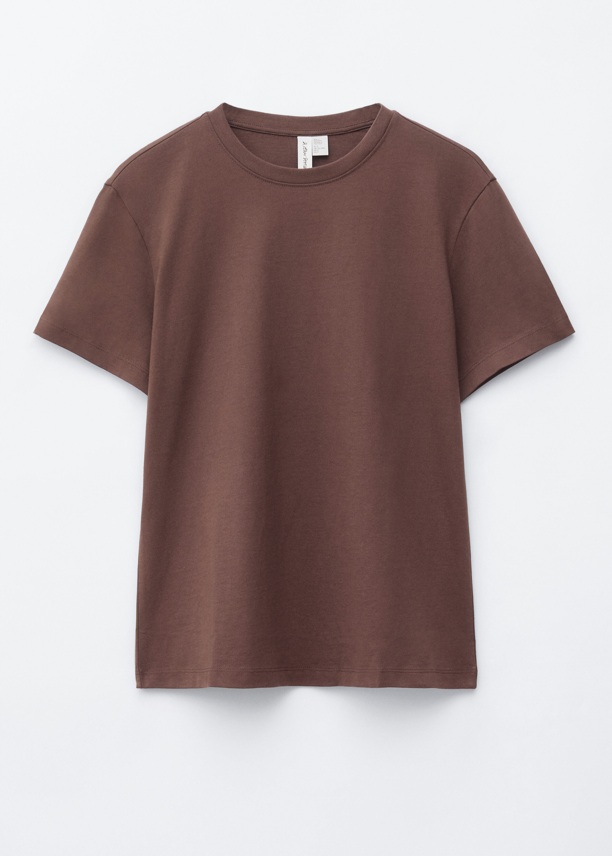 & Other Stories COTTON CREW-NECK T-SHIRT