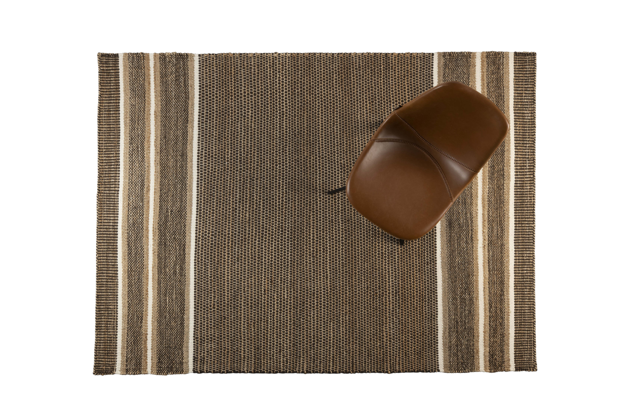 Vloerkleed Djahe Djahe Vloerkleed 160x230 Naturel/Bruin