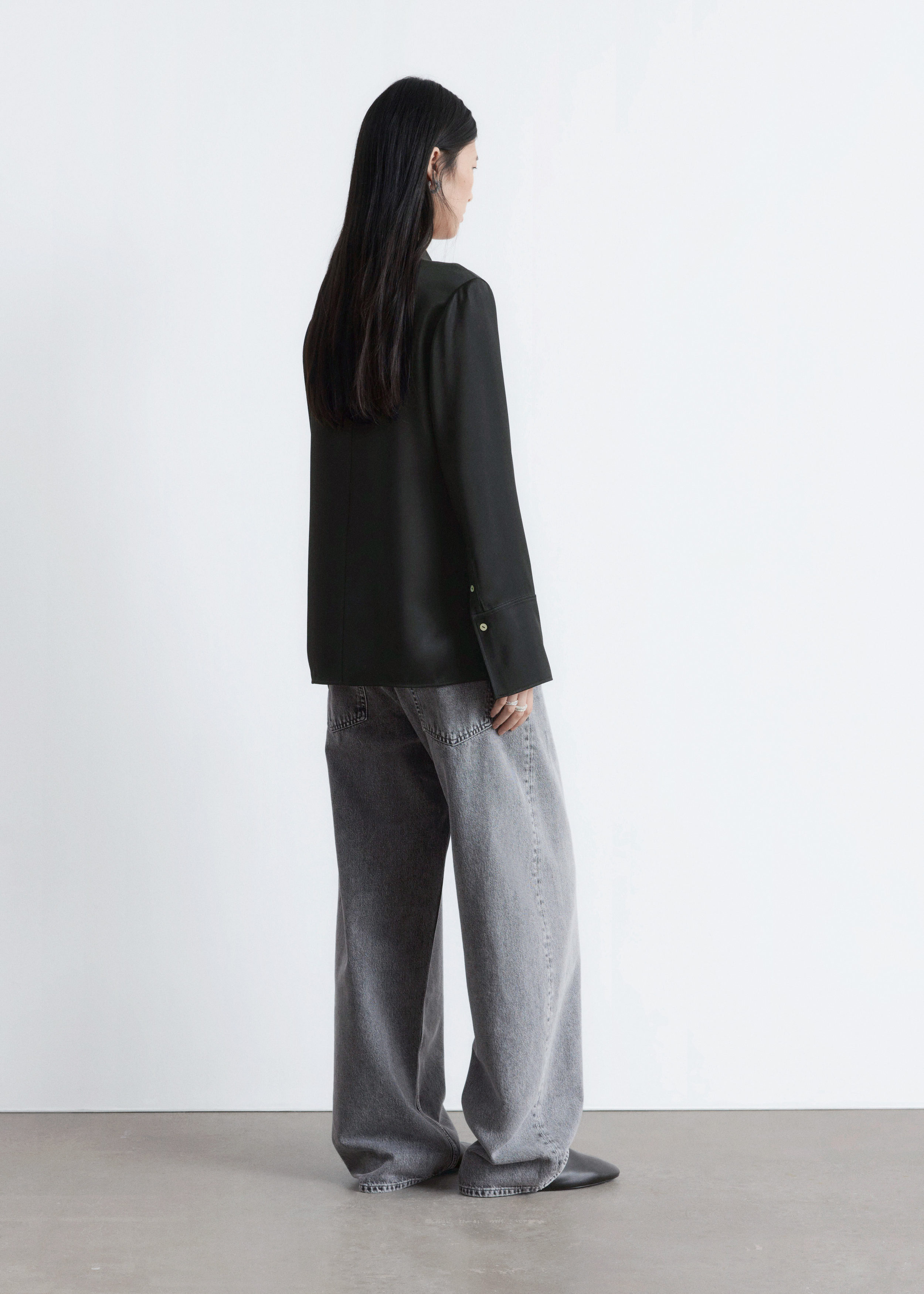 & Other Stories SATIN SHIRT