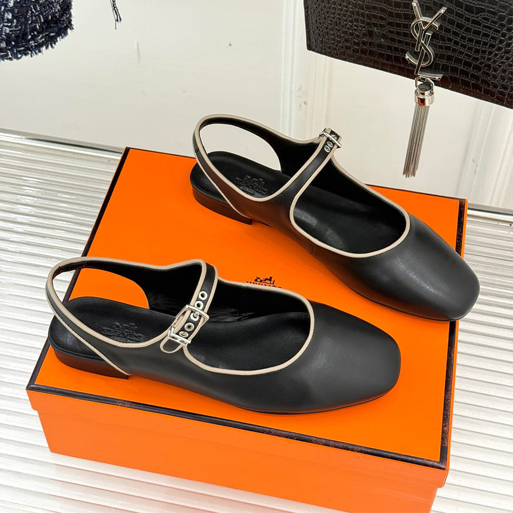 HERMES Kleo slingback - Top Club