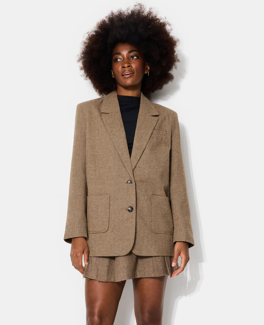 Pimkie Veste blazer oversize motif chevrons