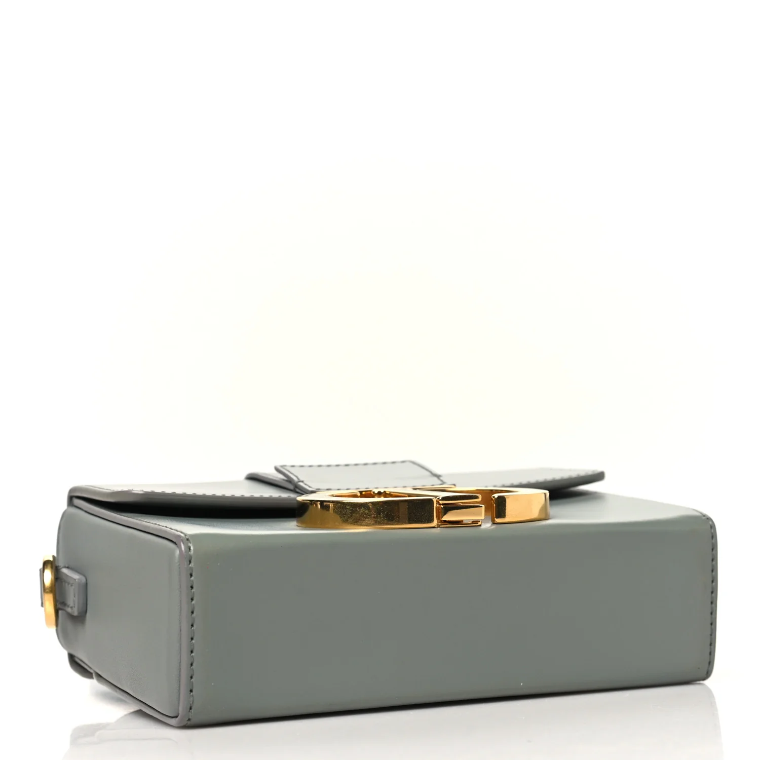 Box Calfskin 30 Montaigne Box Bag Gray - Top Club