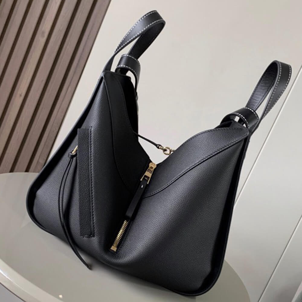 LOEWE Small Hammock bag in soft grained calfskin - Top Club
