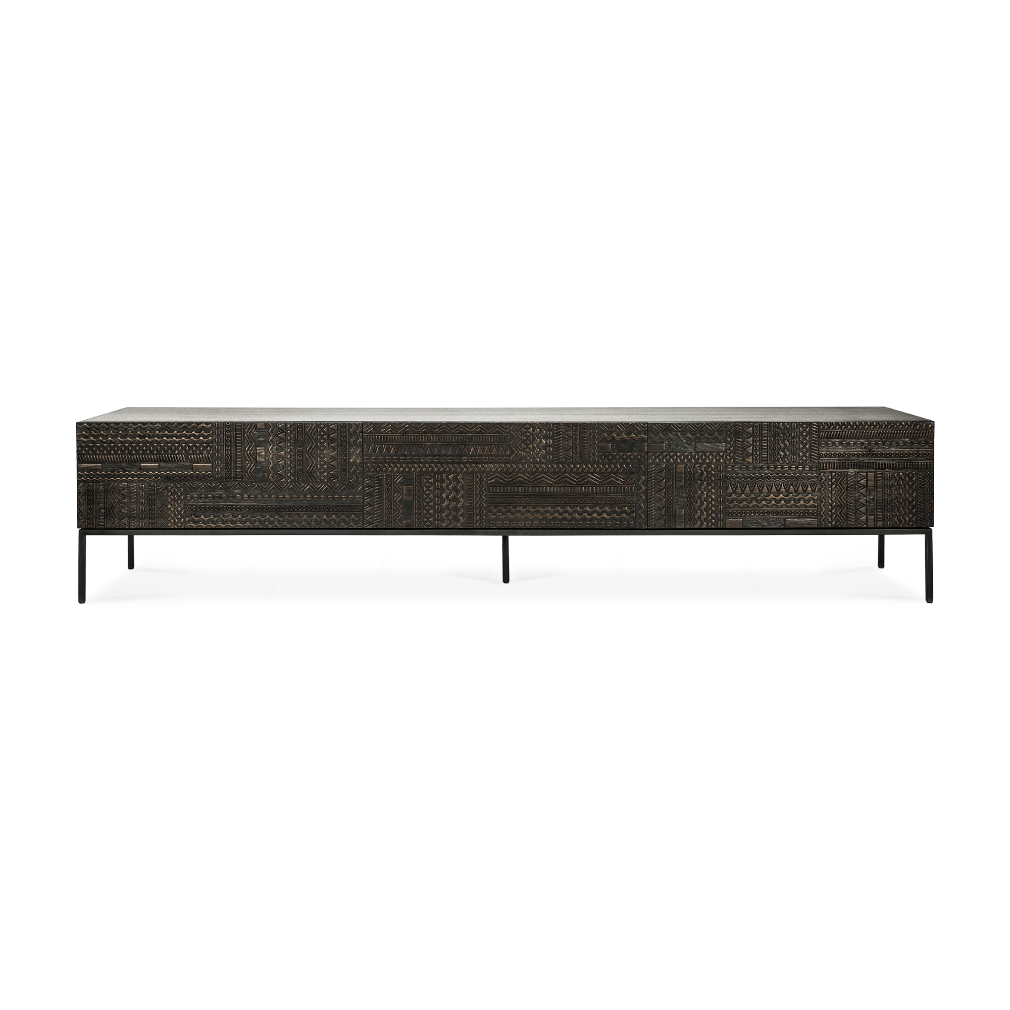 Tv-meubel Tabwa teak 240 cm
