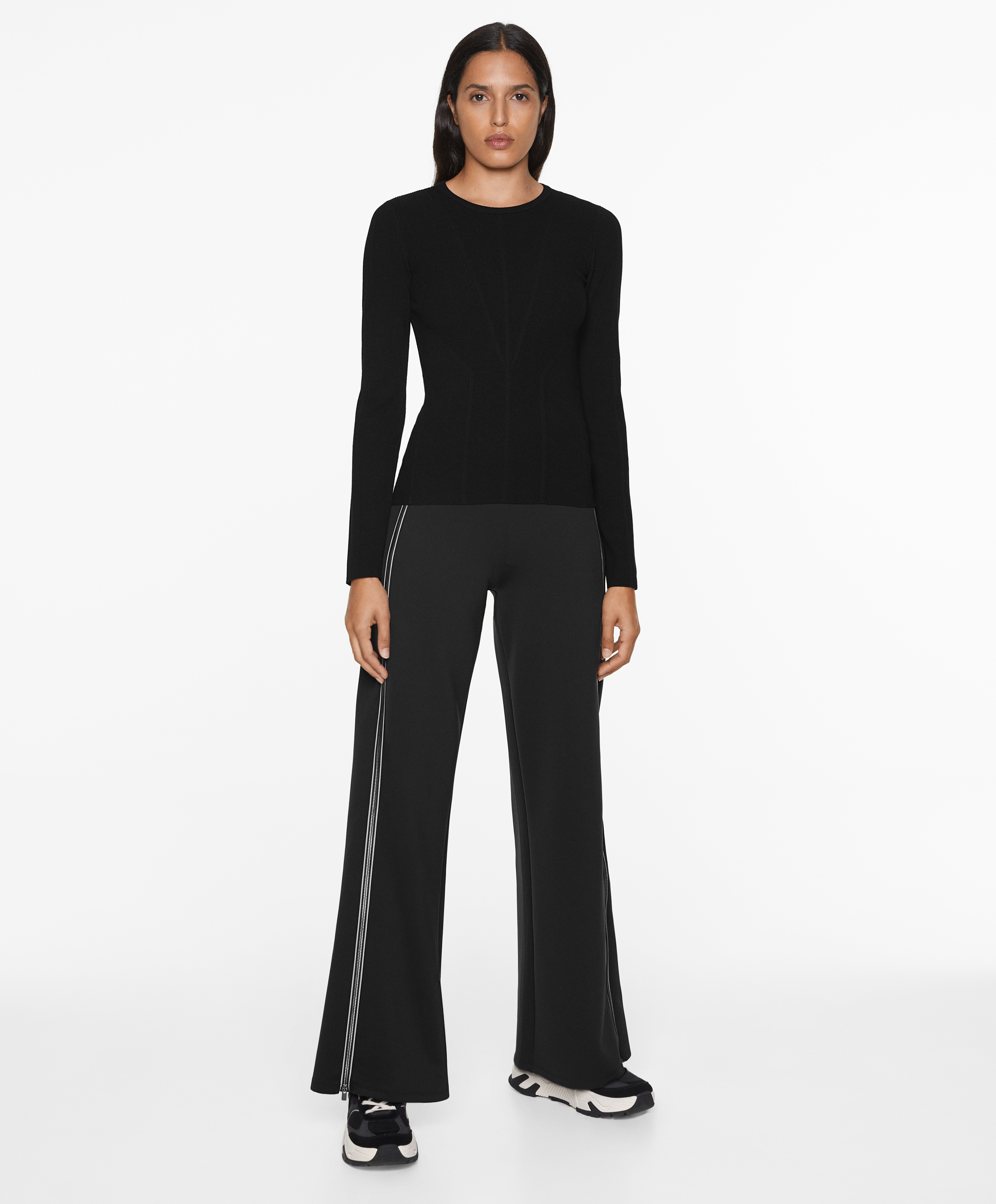 OYSHO Textured knit top