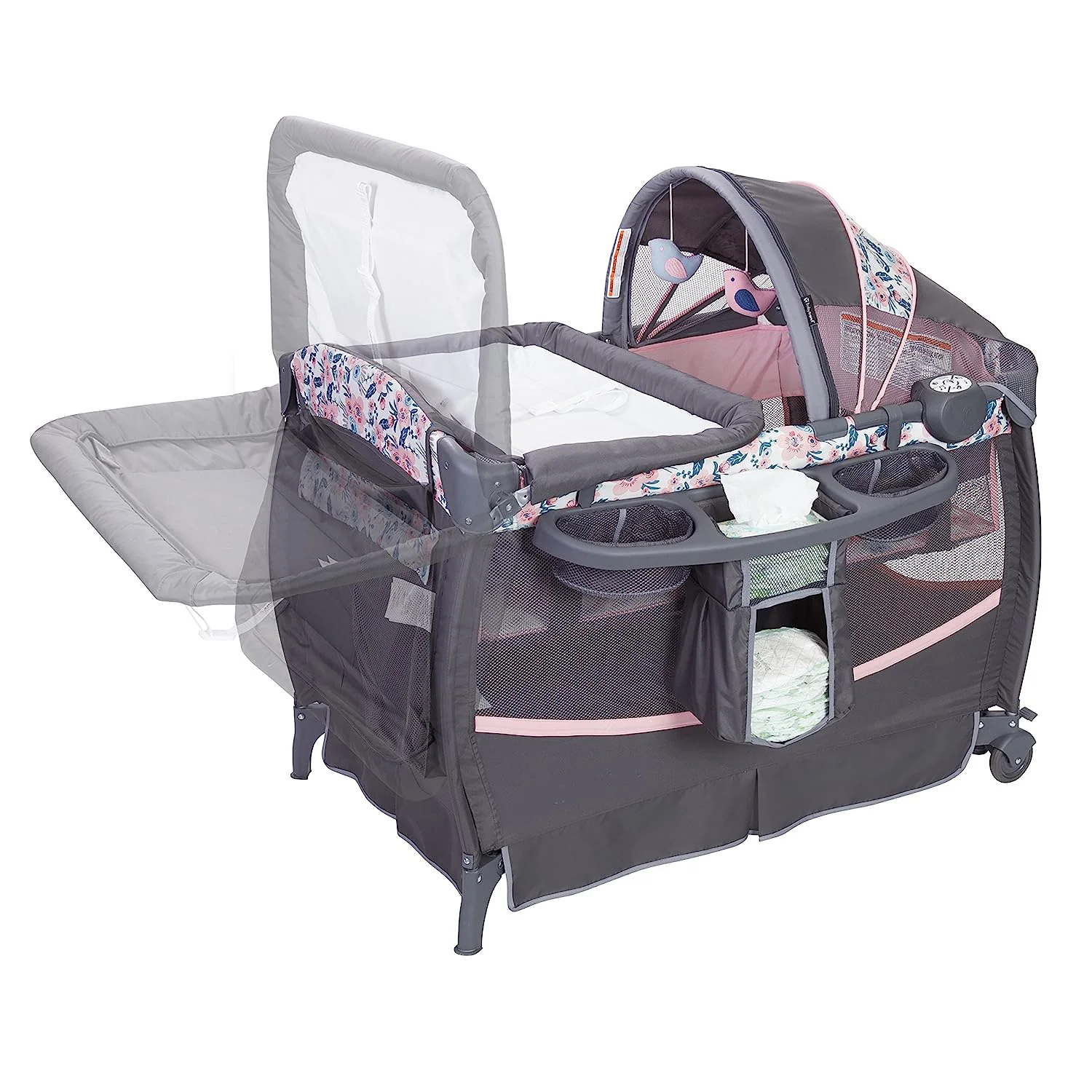 Baby Trend Deluxe II Nursery Center, Bluebell, 41 x 47 x 22 Inches (Pack of 1)