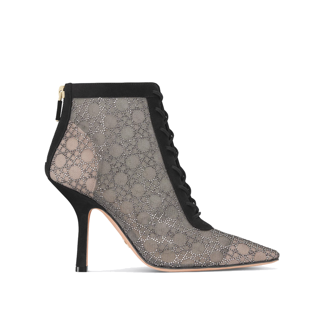 Dior Capture Heeled Ankle Boot  (Replica) - Sneaker Replica Workshop
