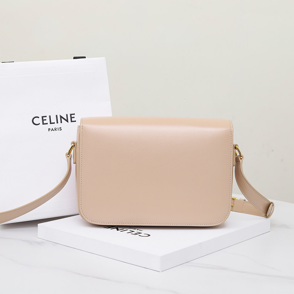 CELINE CLASSIQUE TRIOMPHE BAG in shiny calfskin(HIGH-END GRADE) - Top Club