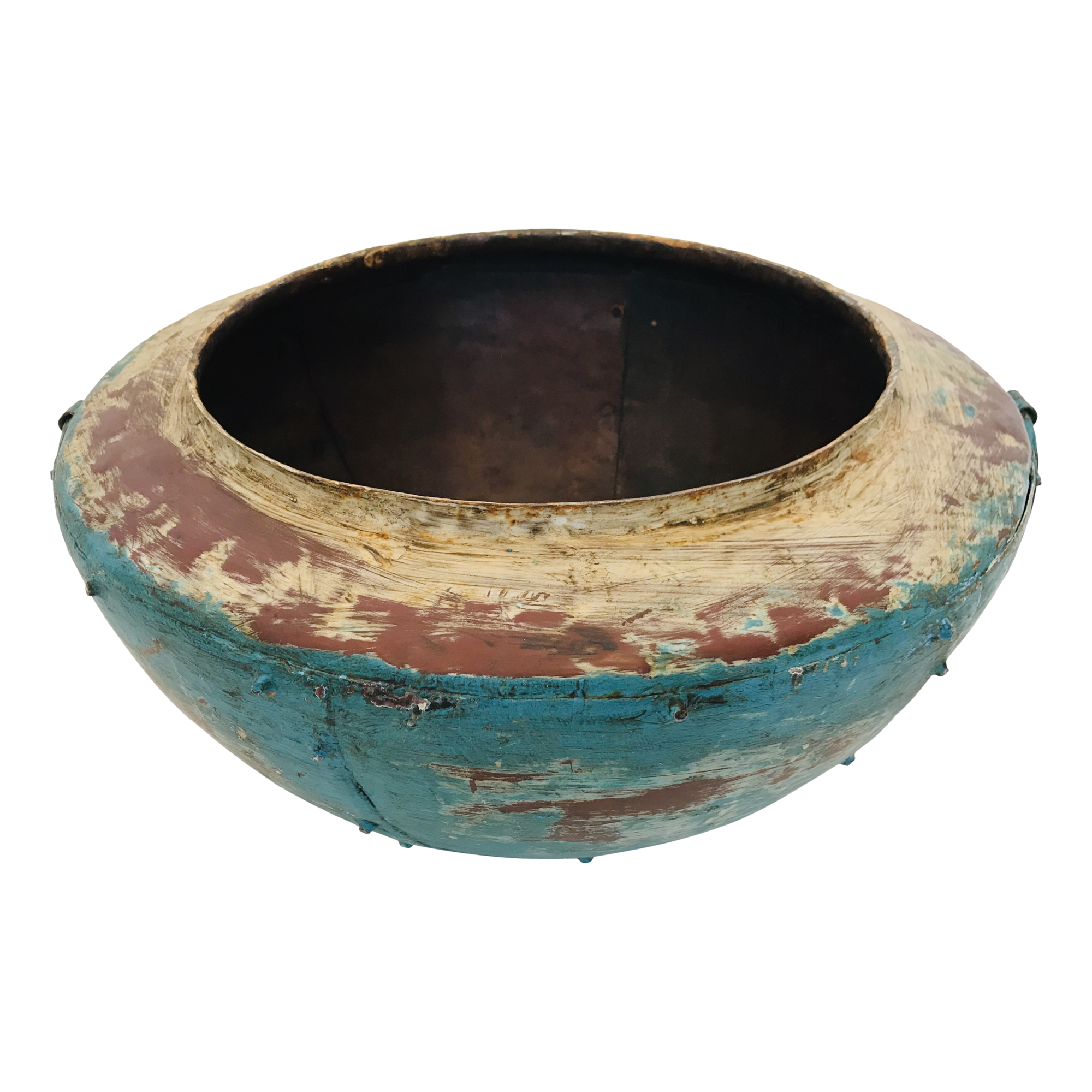 Bowlpot iron turq.