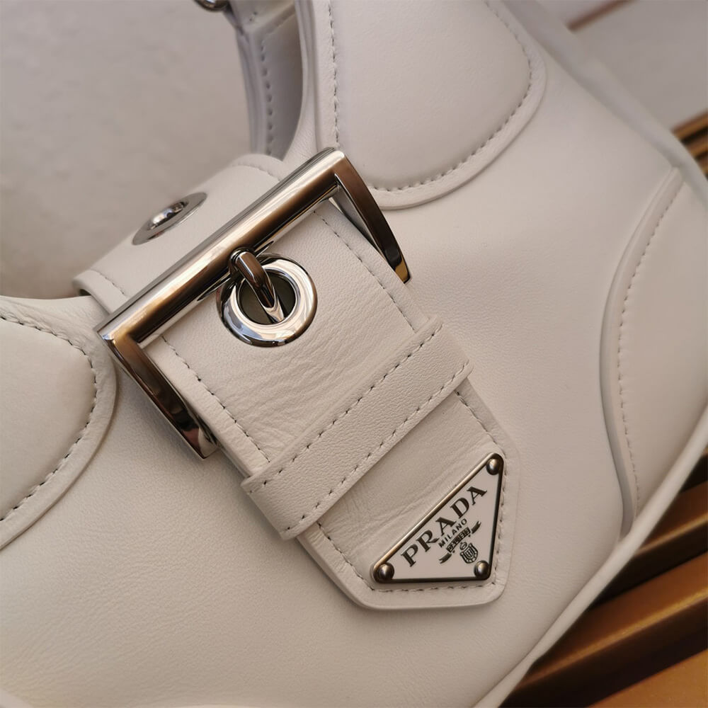 Prada Moon padded nappa-leather bag - Top Club