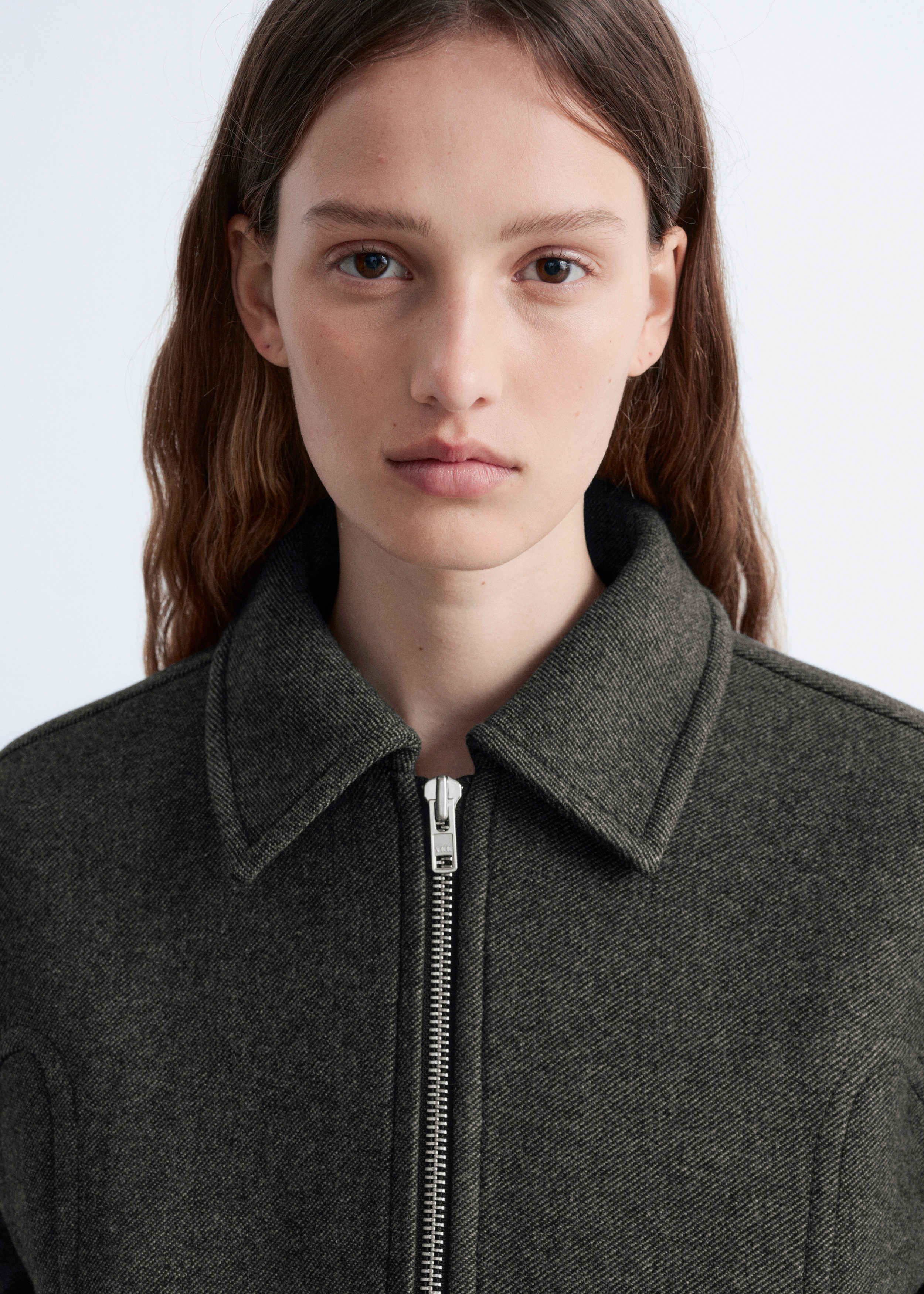 & Other Stories SHORT WOOL JACKET