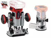 Cordless Router / Palm Router TP-RO 18 Set Li BL - Solo