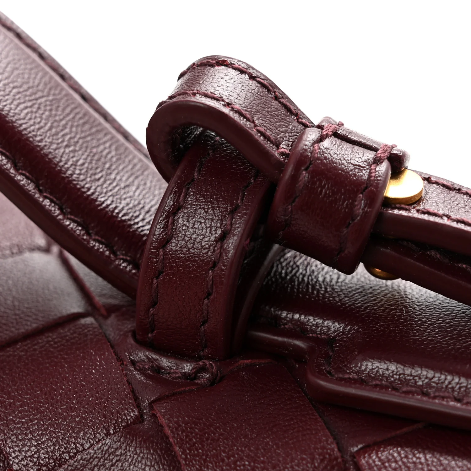 Nappa Intrecciato Bang Bang Vanity Case Barolo - Top Club