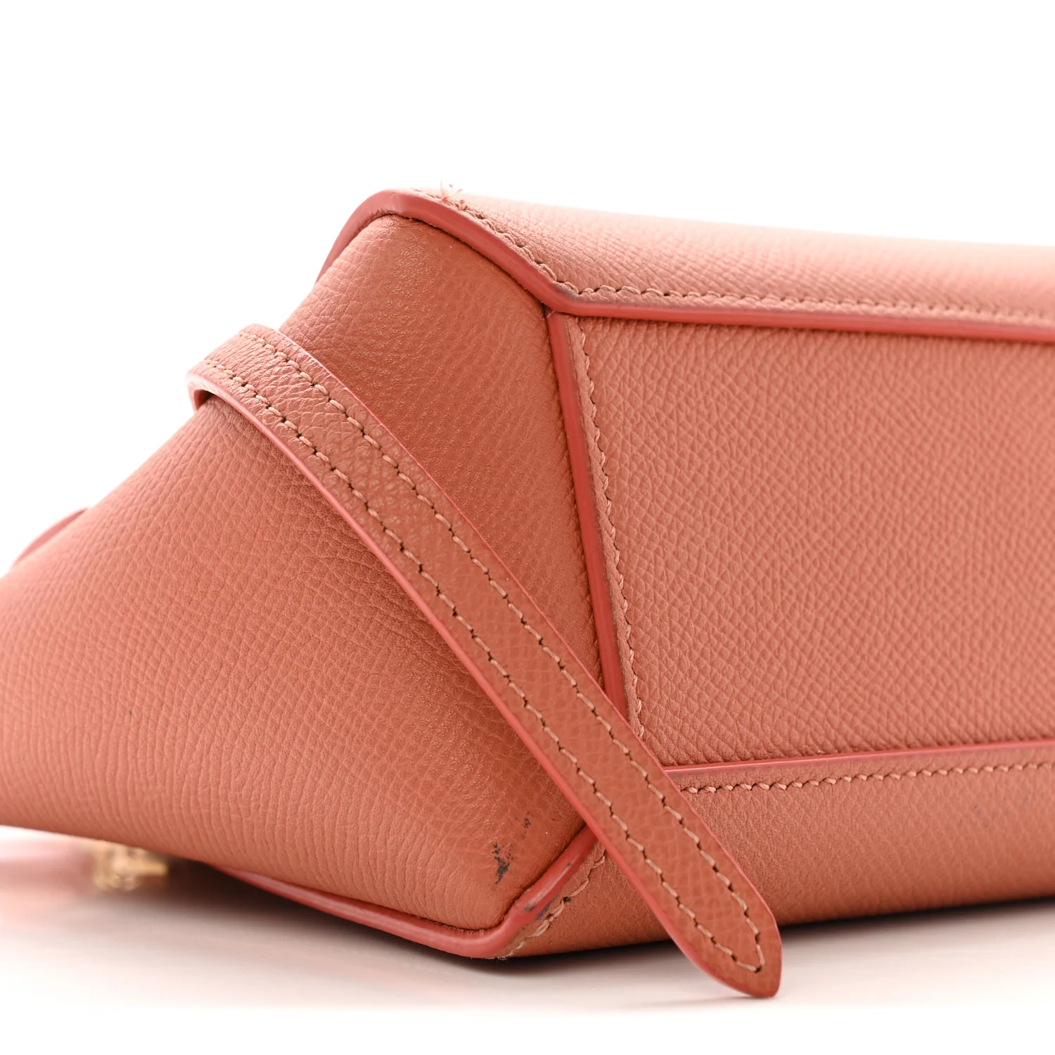 Grained Calfskin Pico Belt Bag Lychee - Top Club