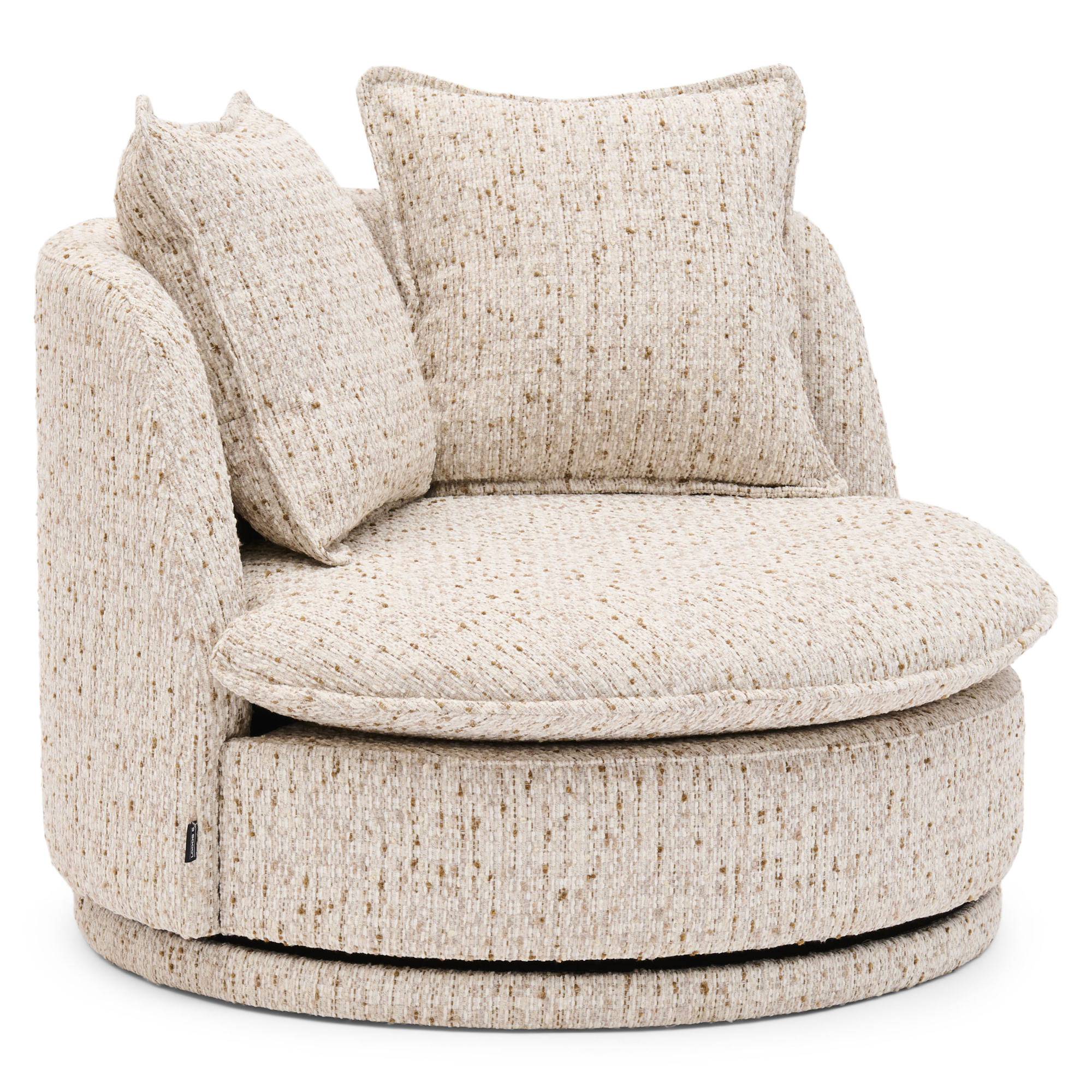 Fauteuil Fallon beige melange