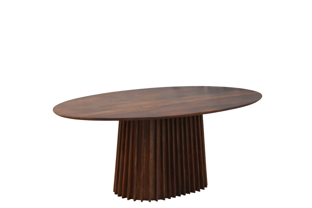 Eettafel Madrid ovaal 240cm