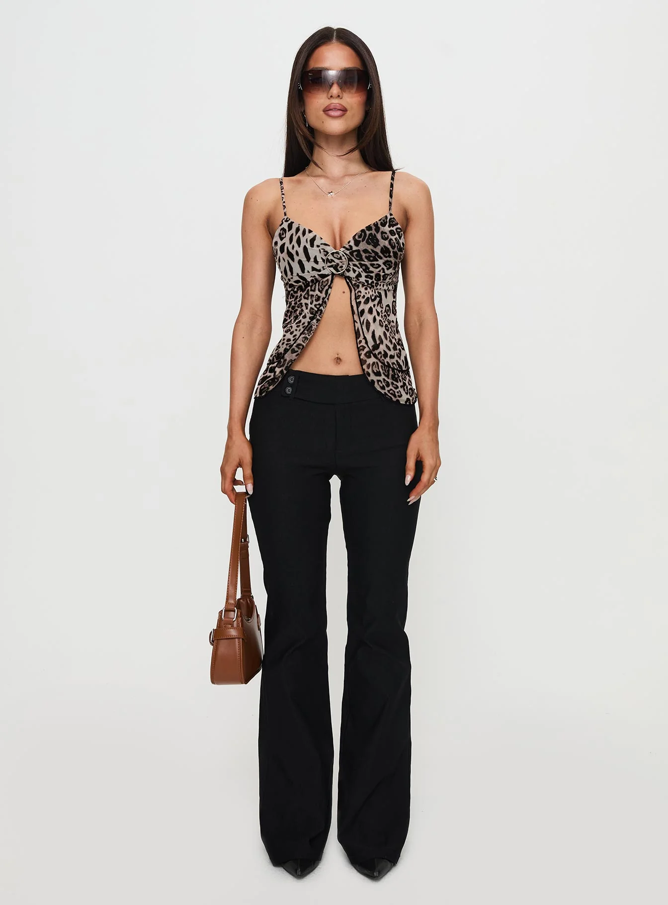 Chandani Cami Top Brown