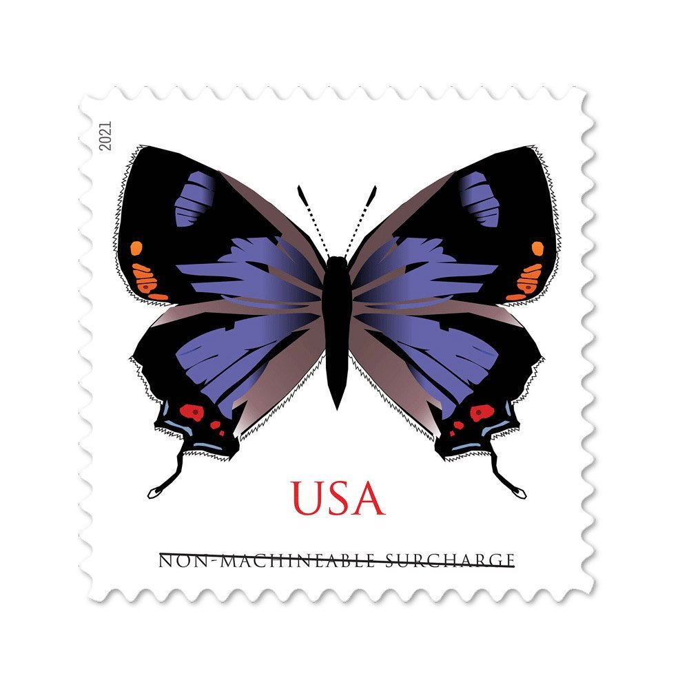 (2021) USPS Colorado Hairstreak Forever Postage Stamps