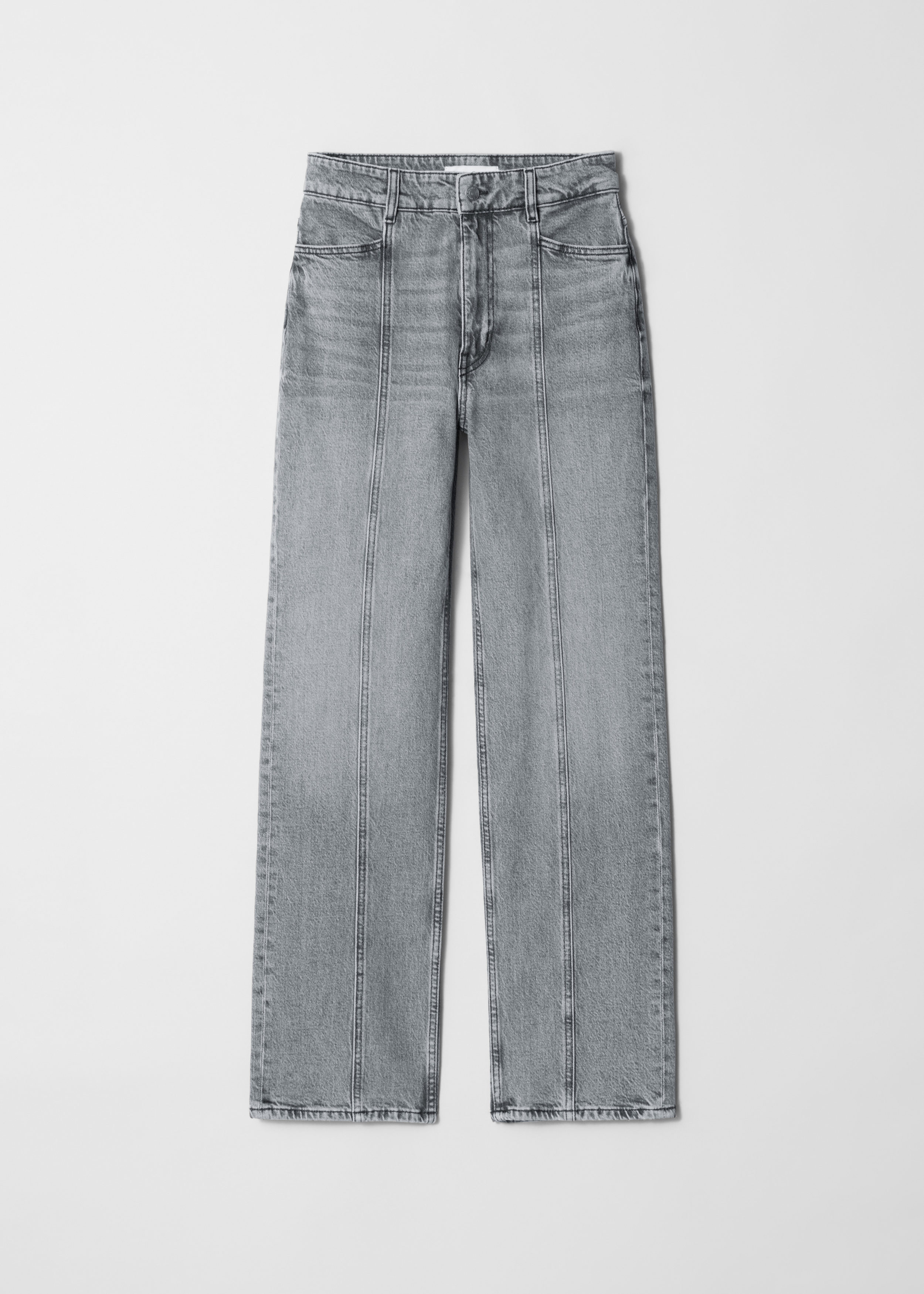 & Other Stories HIGH-WAIST STRAIGHT-LEG JEANS
