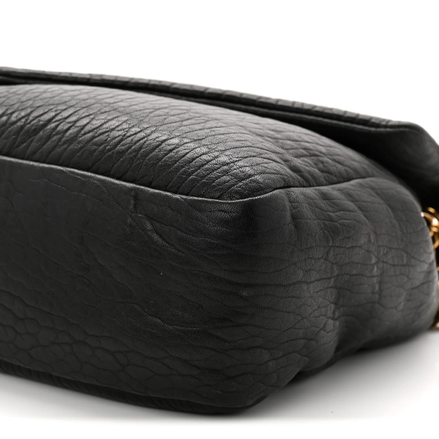 Grained Lambskin Large Calypso Black - Top Club