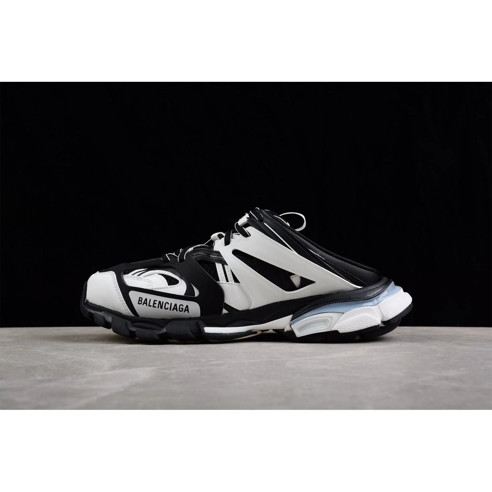 BALENCIAGA TRACK MULE x BLACK WHITE - Sneaker Replica Workshop