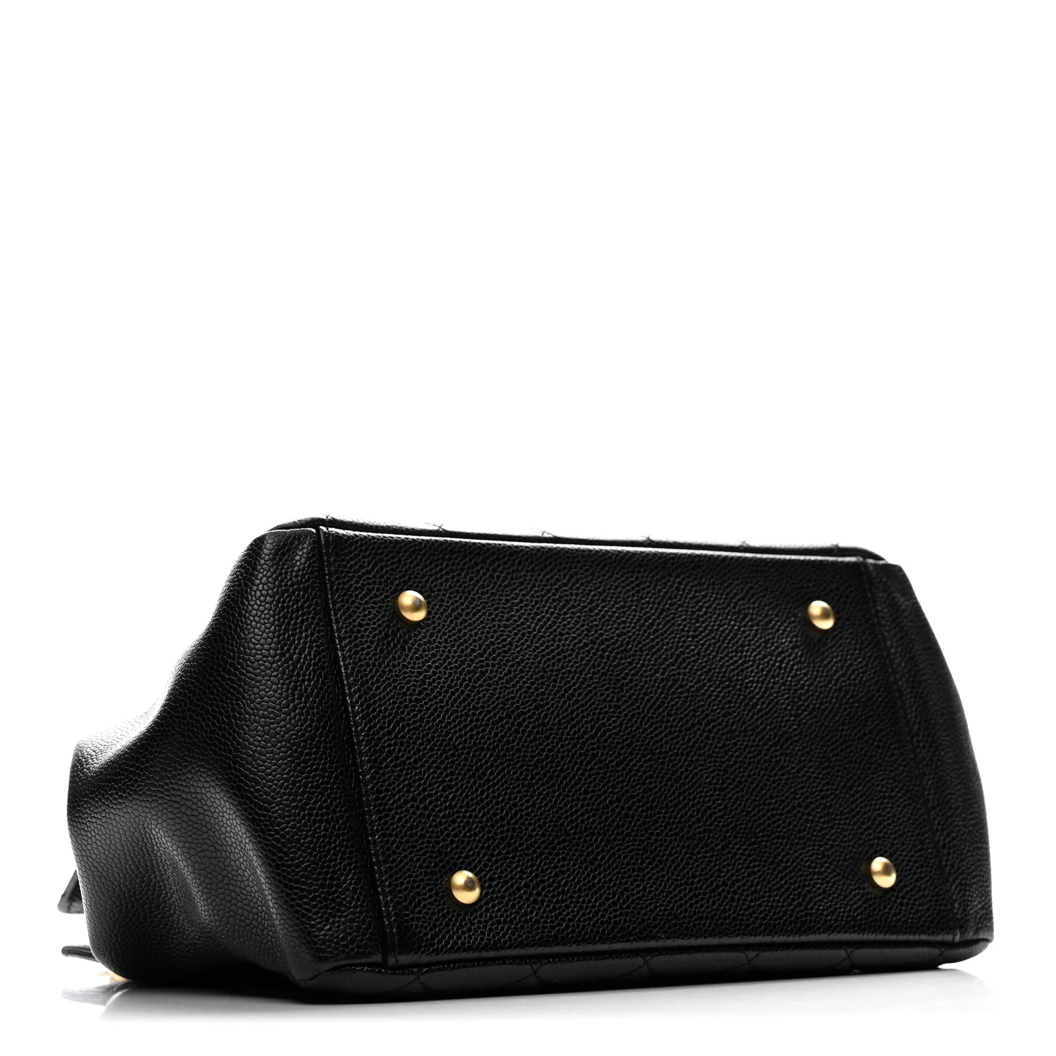 Caviar Quilted Petit Timeless Tote PTT Black - Top Club