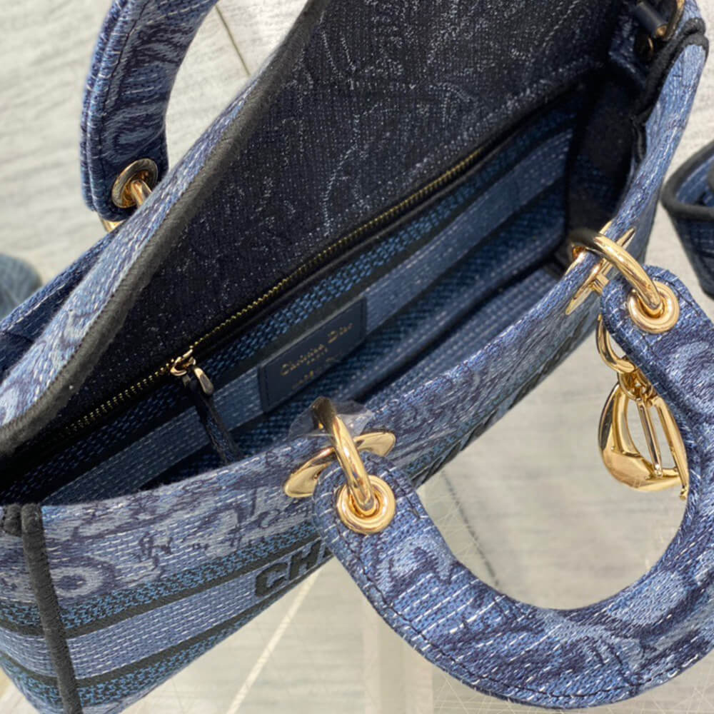MEDIUM LADY D-JOY BAG - Top Club