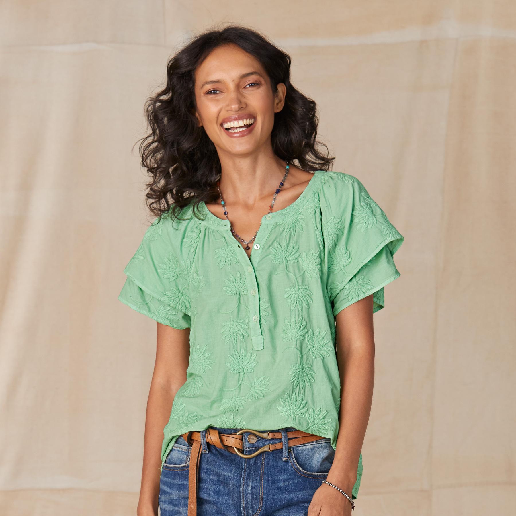 Claudie Wildflower Blouse - Sundance Living