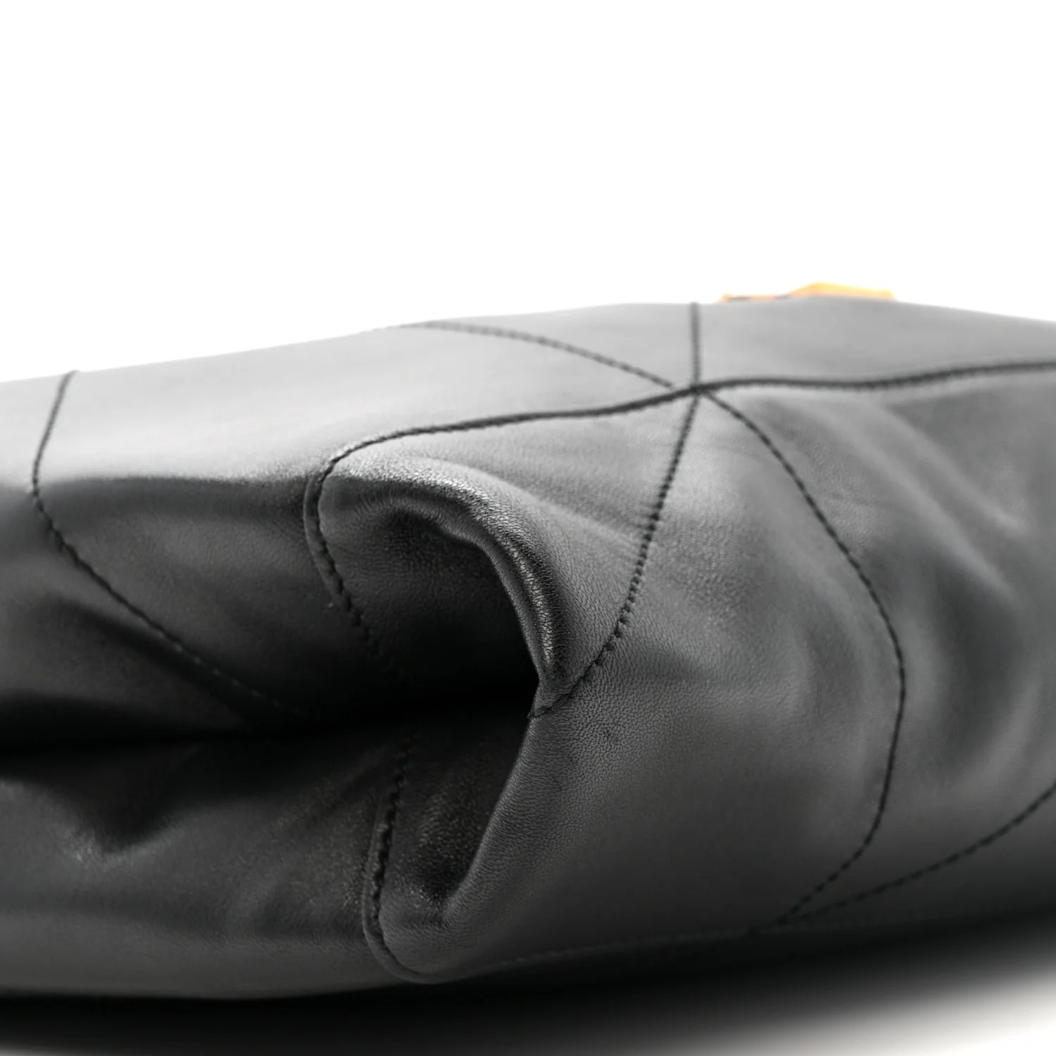 Lambskin Matelasse Monogram Medium Jamie 4.3 Pochon Black - Top Club