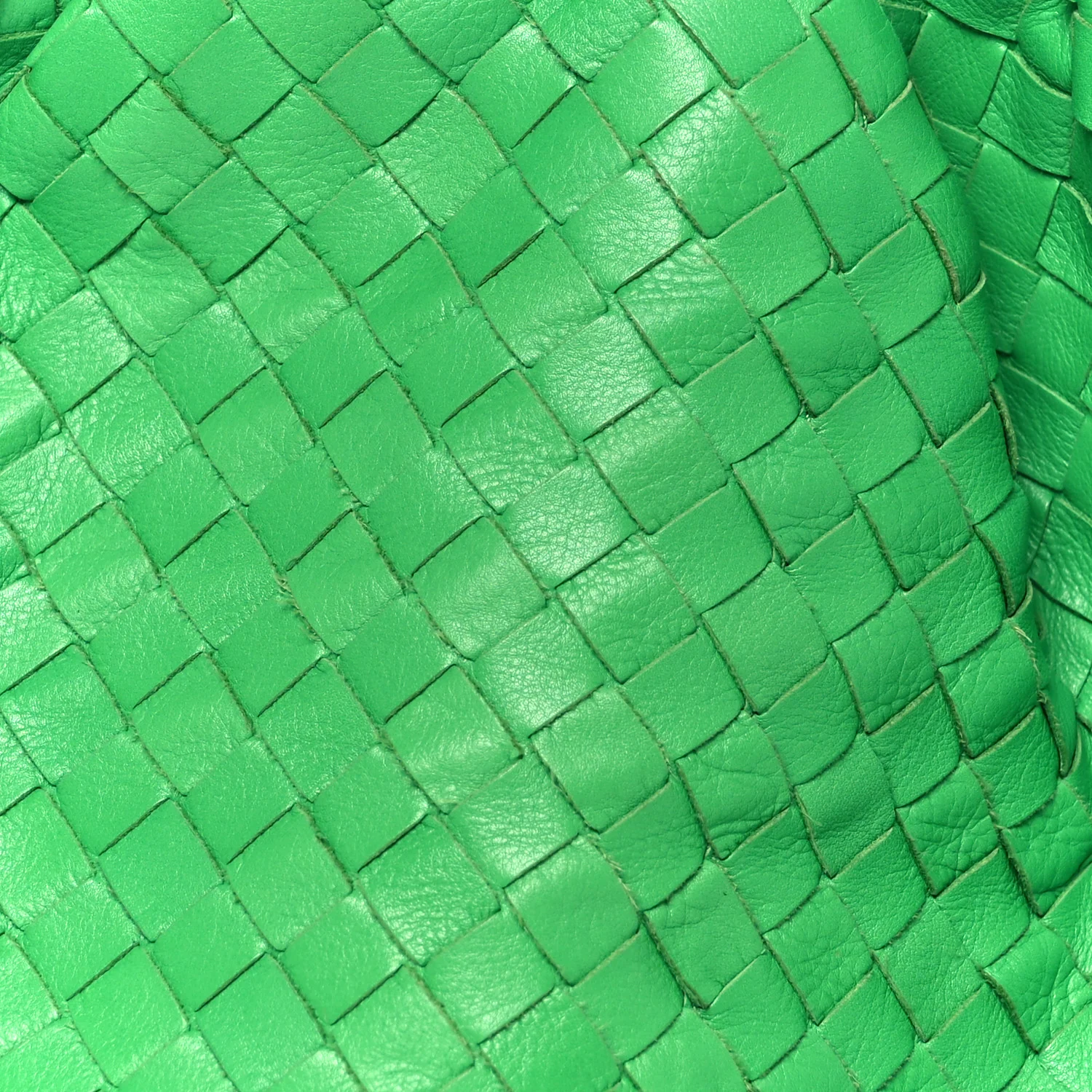 Nappa Maxi Intrecciato The Pouch Oversized Clutch Parakeet - Top Club