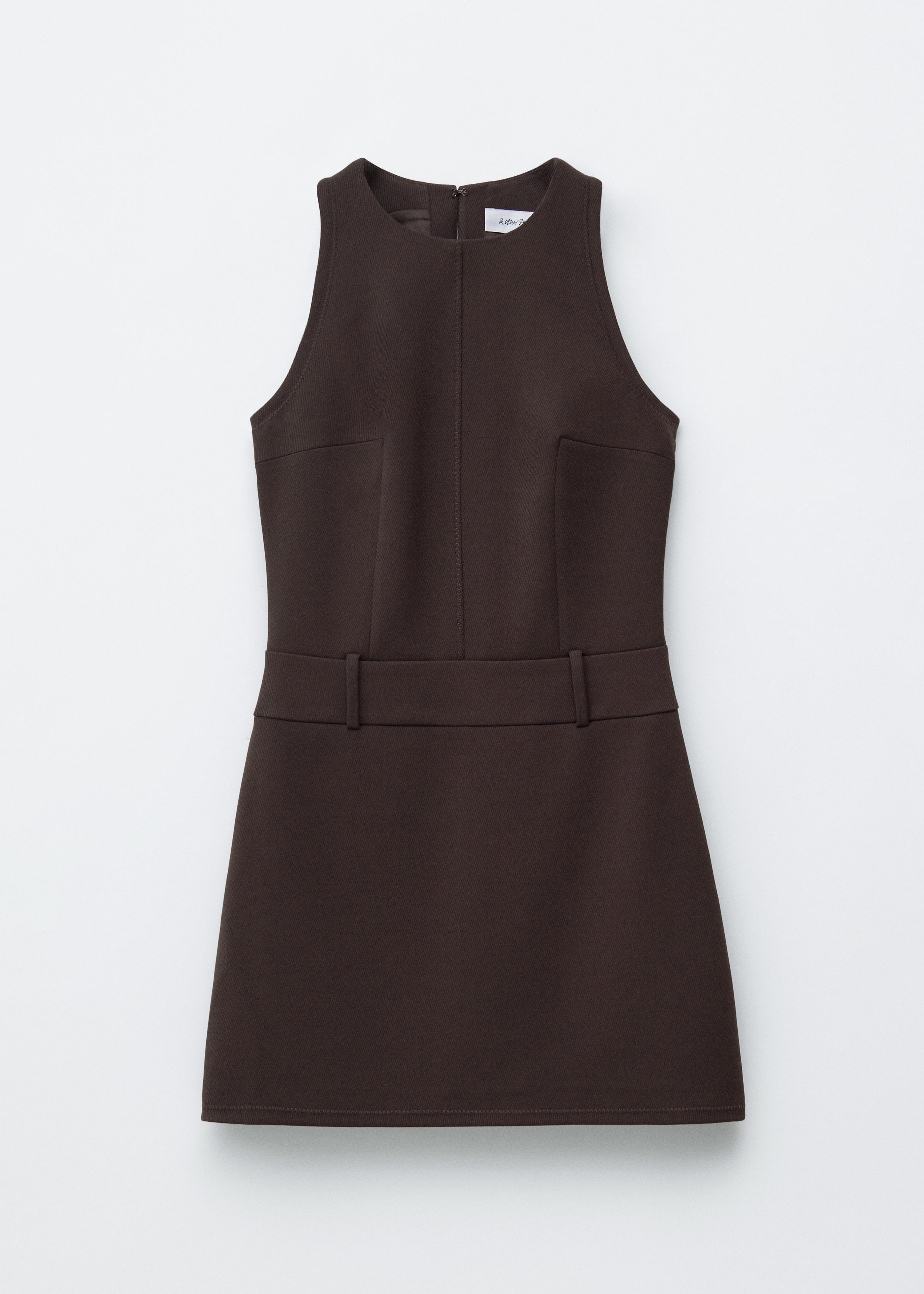 & Other Stories SLEEVELESS A-LINE MINI DRESS