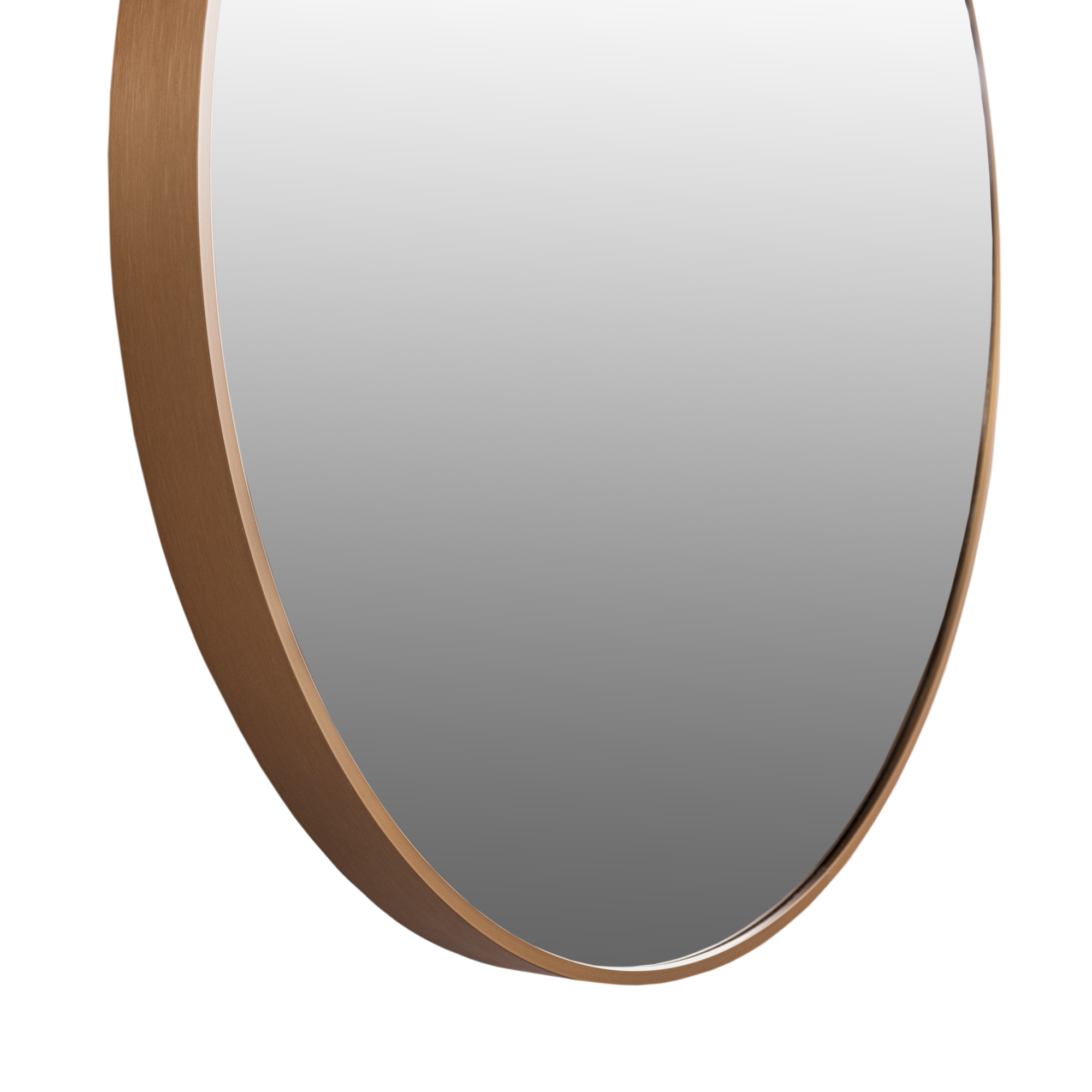 Spiegel rond 100 - brons