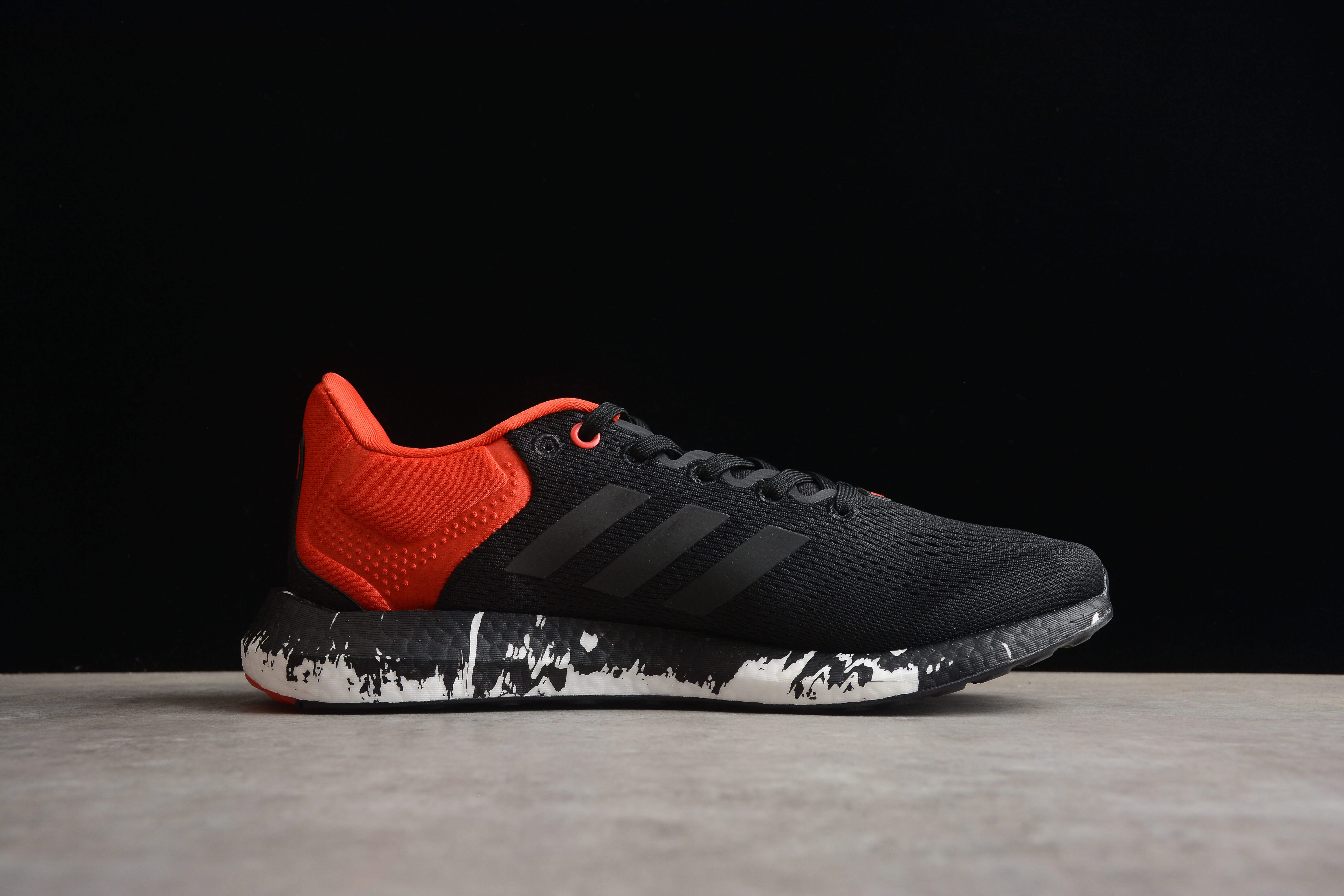 Adidas PureBoost 21 'Black Vivid Red' - Sneaker Replica Workshop