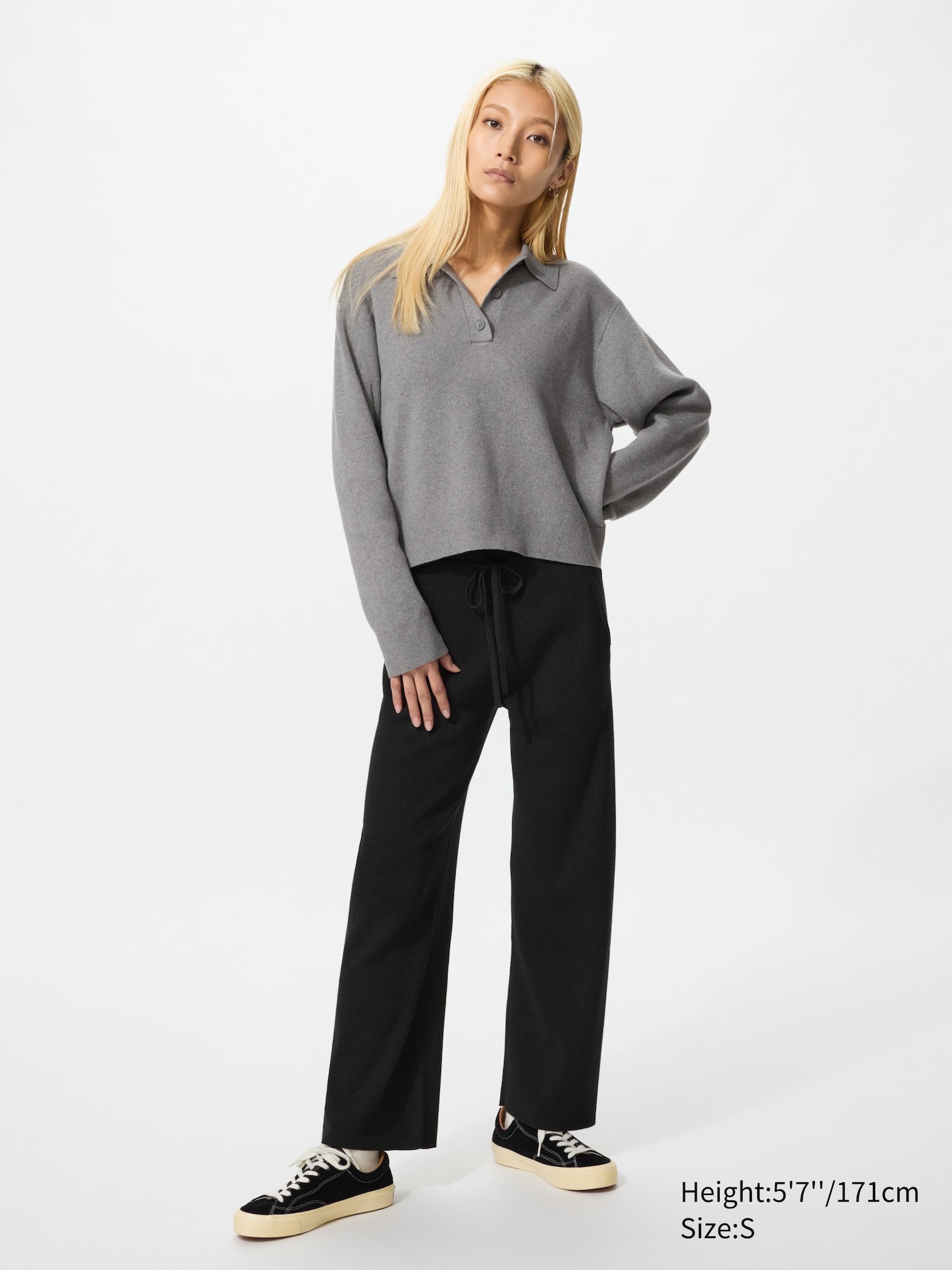 Washable Knit Ribbed Pants